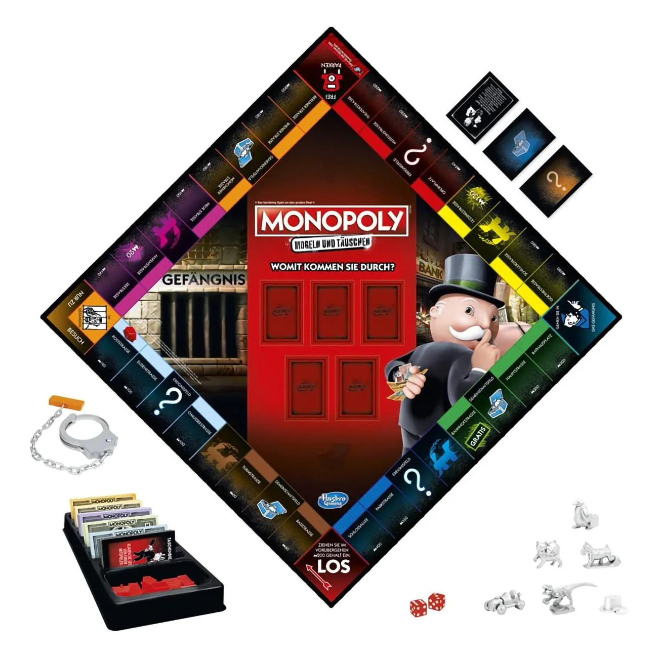Hasbro Monopoly Mogeln und Täuschen E1871398 - 2 bis 6 Spieler, Mogelkarten - Image 3