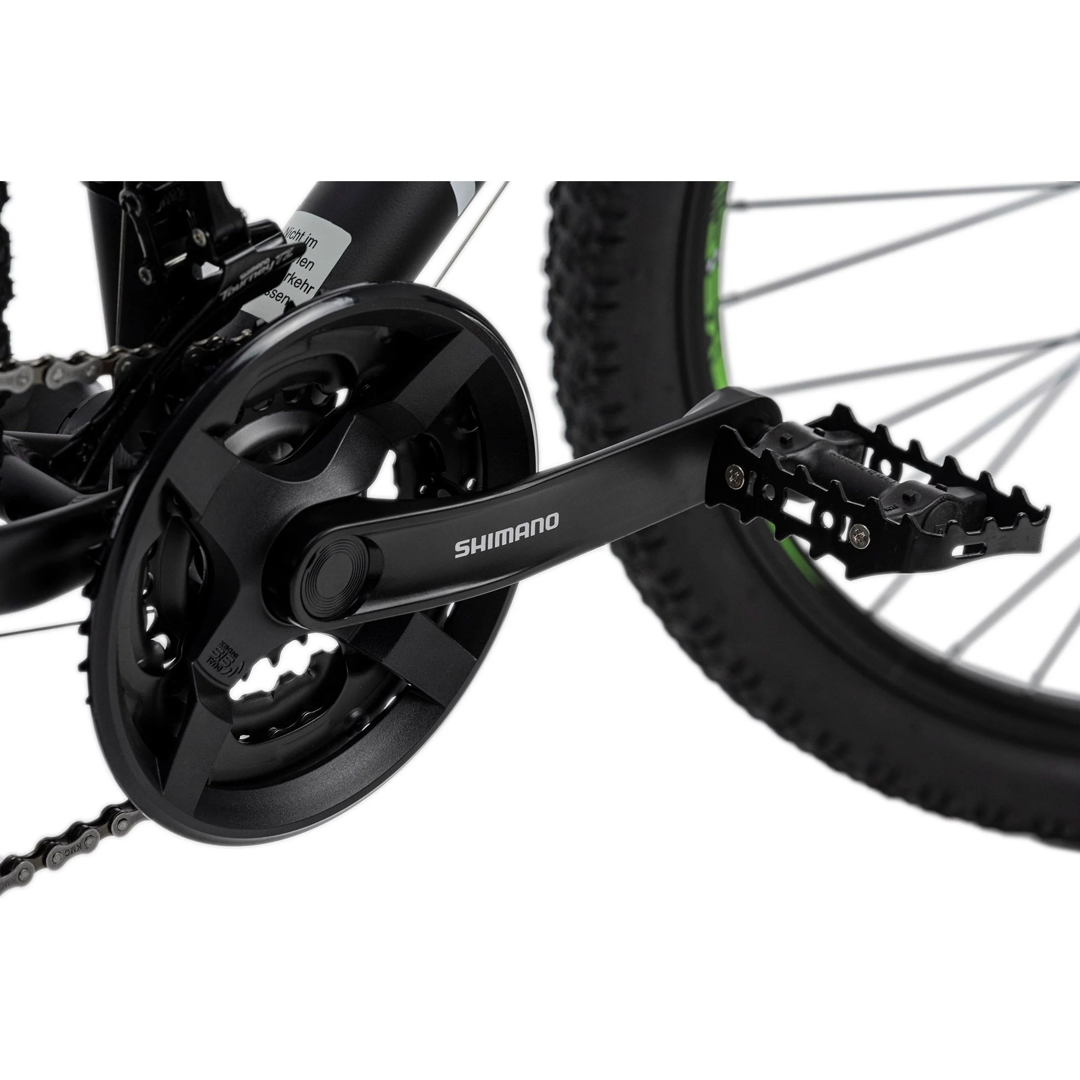 Mountainbike Hardtail 26'' Xceed schwarz-grün RH 50 cm KS Cycling - Image 12