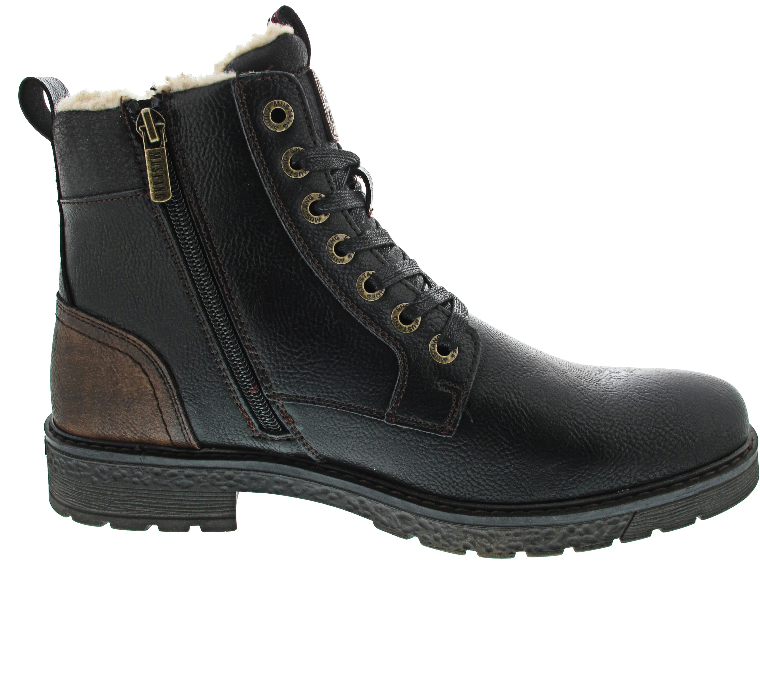 Mustang Schnürstiefel Schwarz - Image 15