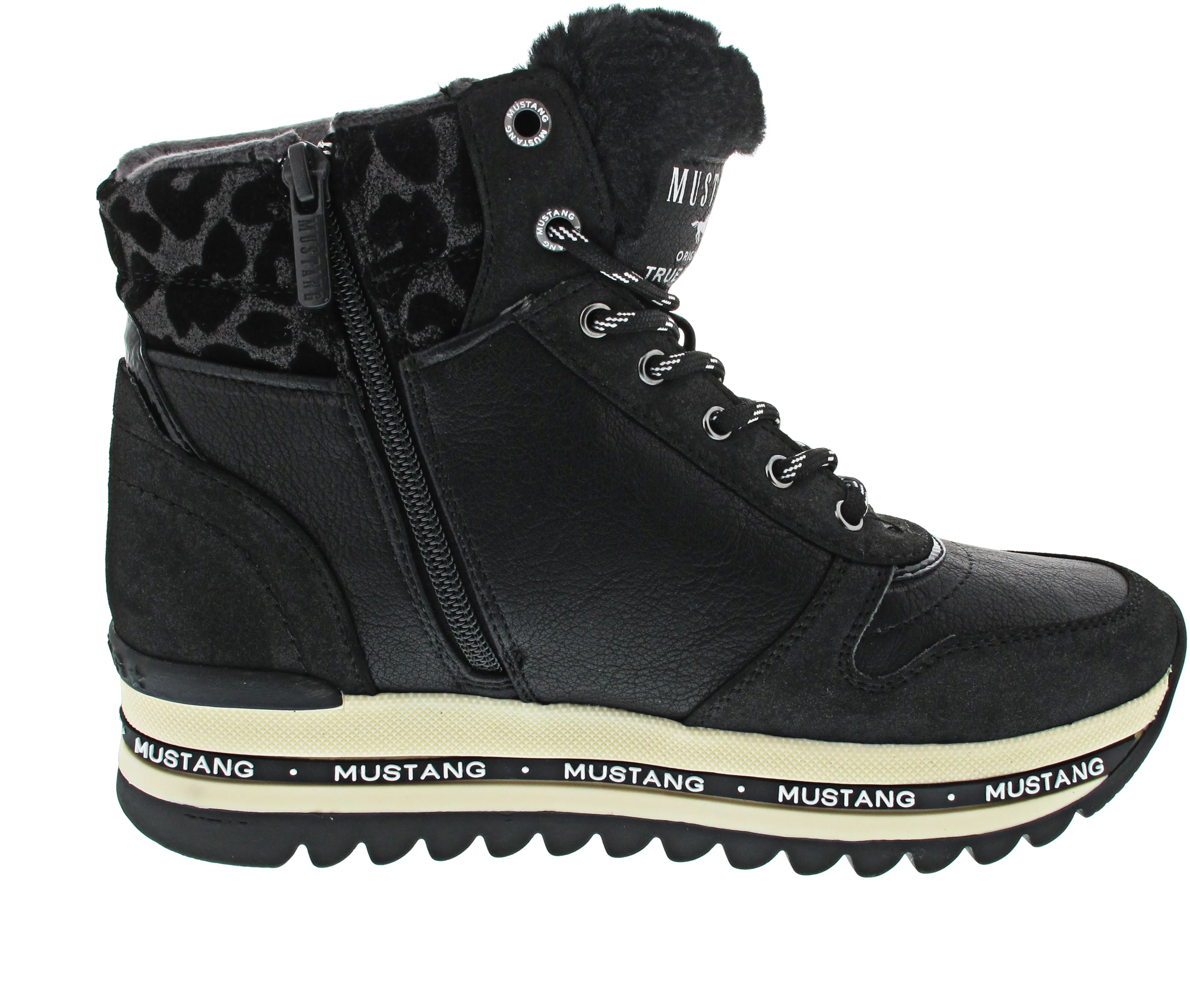 Mustang Sneaker high Schwarz - Image 11