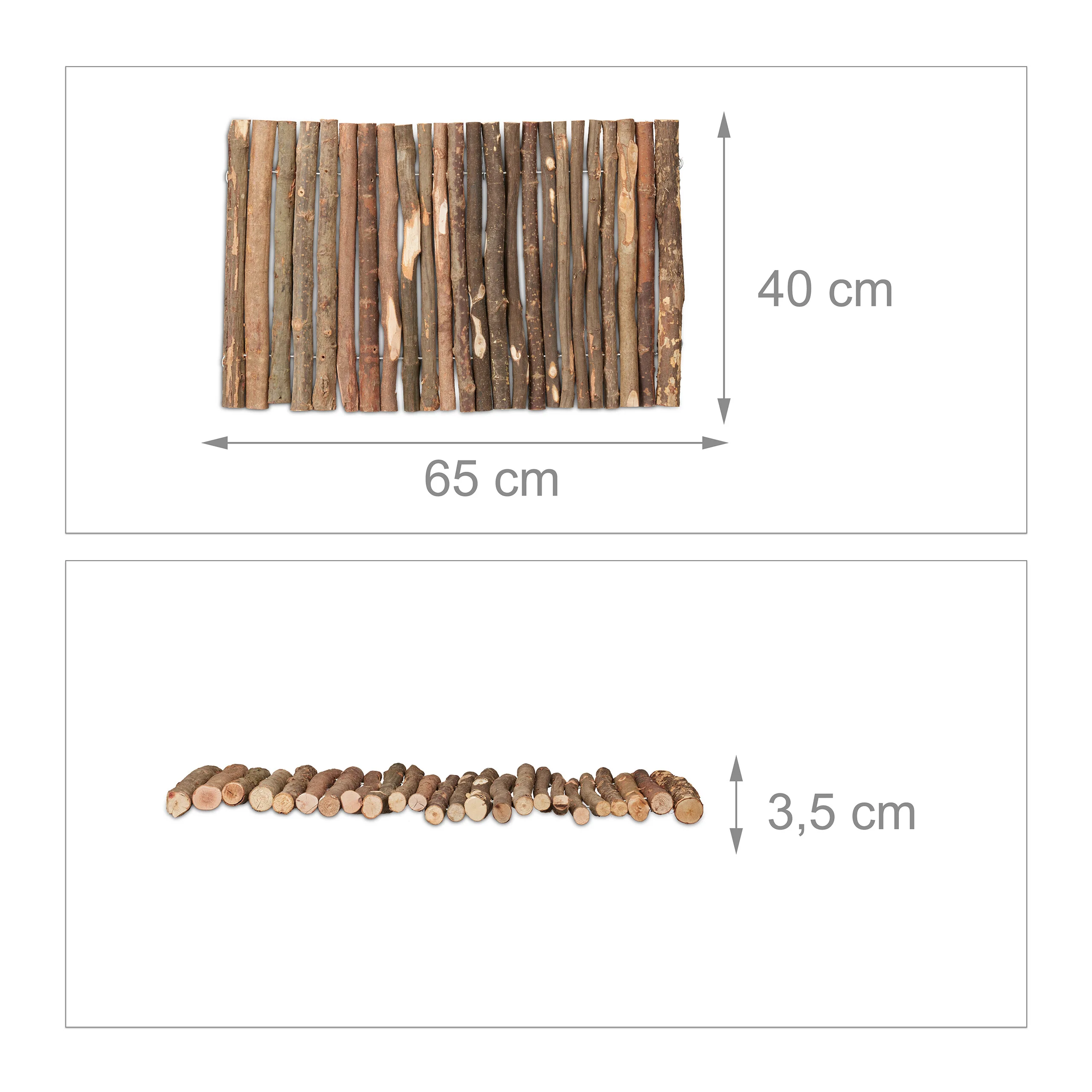 Nagerbrücke aus Holz 40 x 65 cm - Image 4
