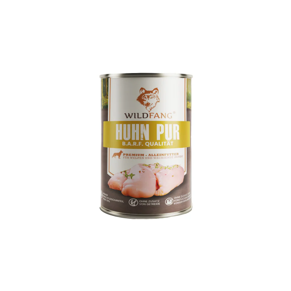 Nassfutter Huhn pur - BARF Qualität - 6er Set - Image 10