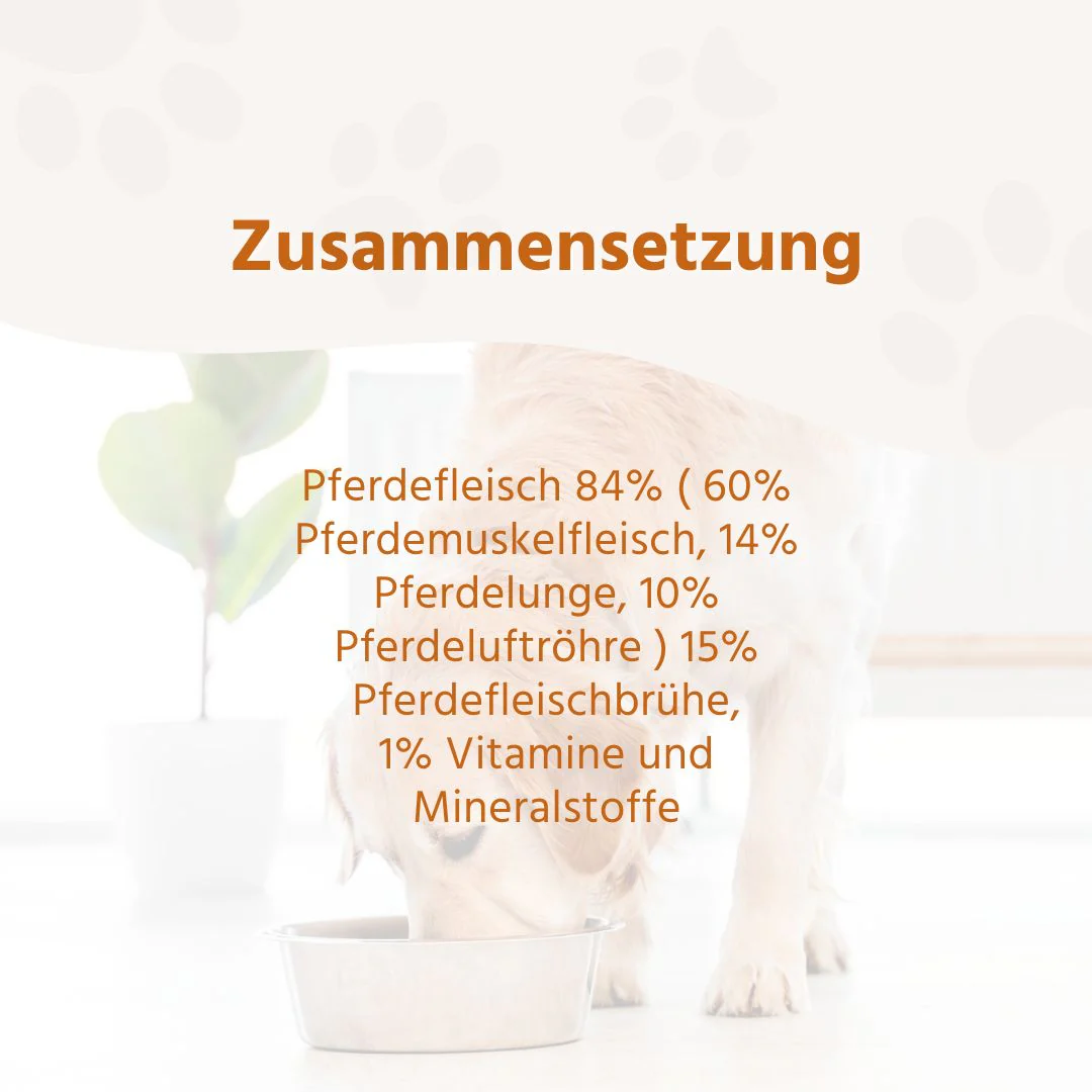 Nassfutter Pferd pur - BARF Qualität - Image 14