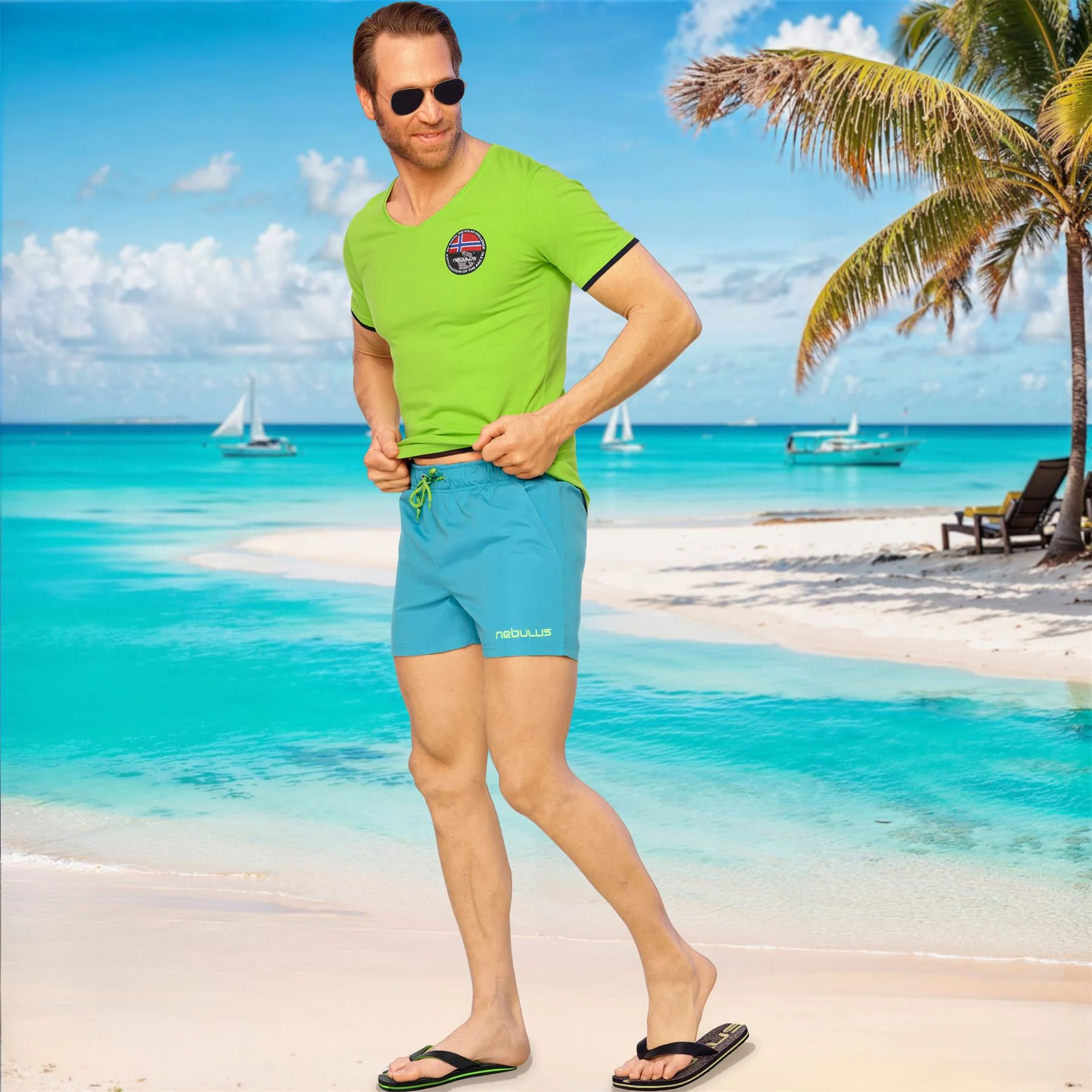Nebulus Shorts SOLEIL - Image 100