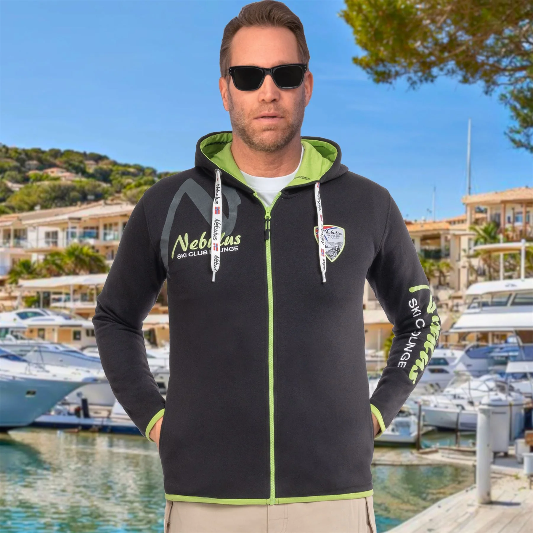 Nebulus Sweatjacke CLUBLOUNGE - Image 52