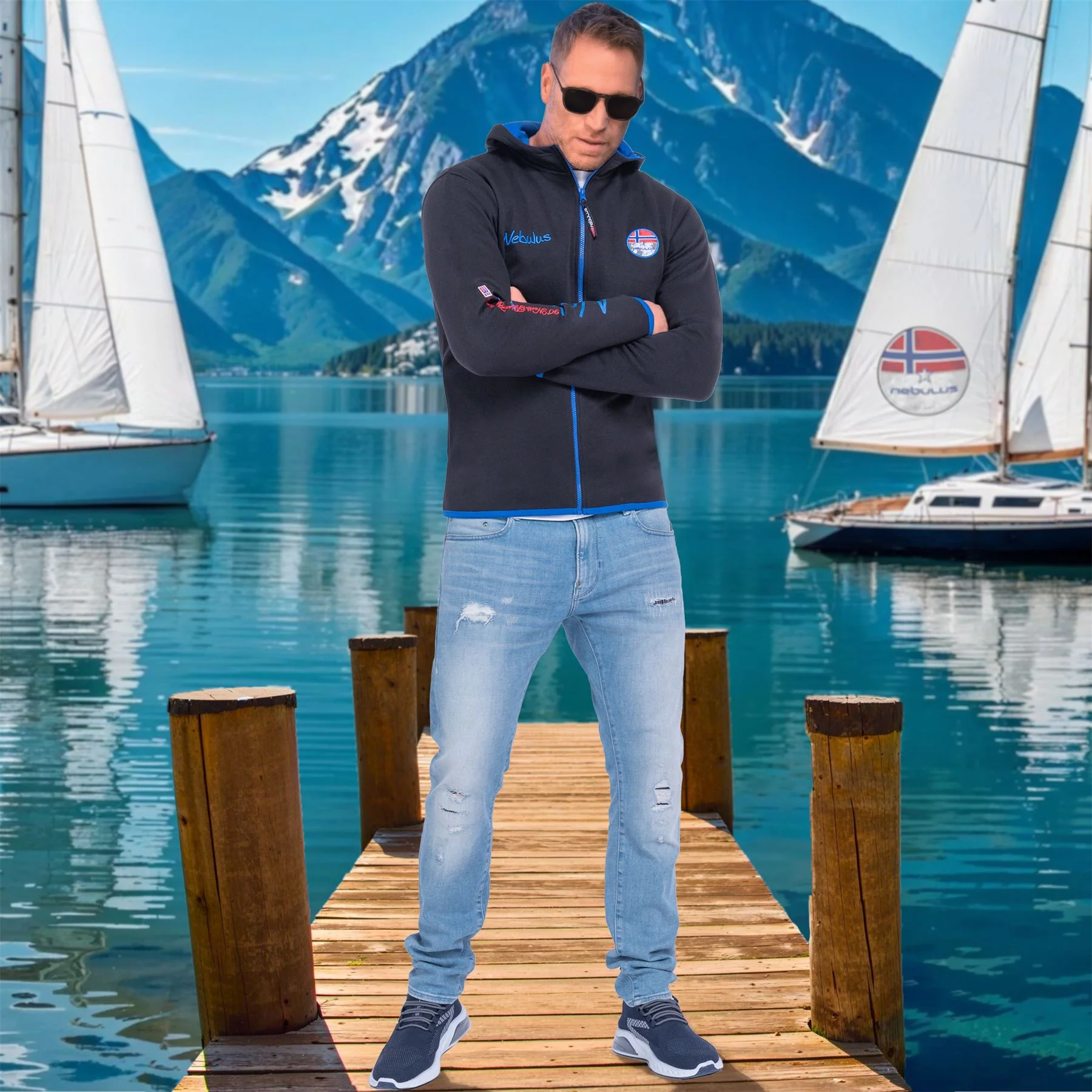 Nebulus Sweatjacke NORTIS - Image 70