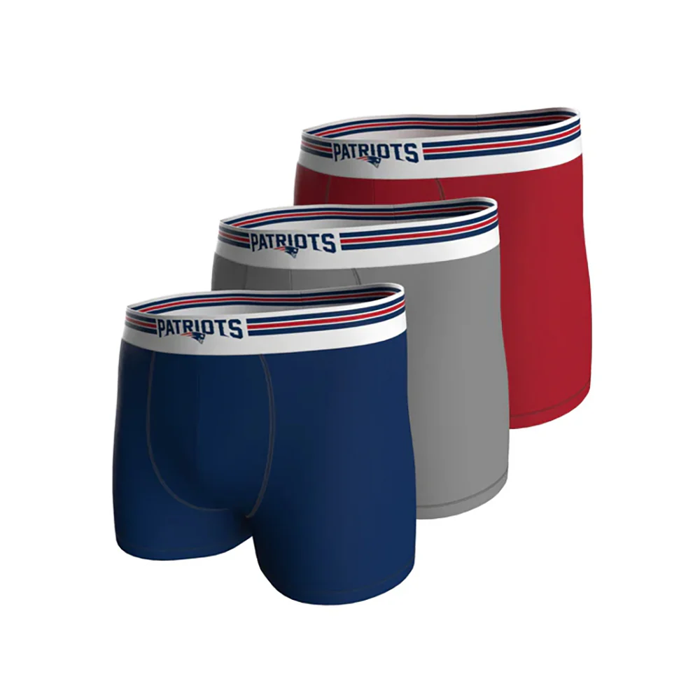 New England Patriots 3pk Boxers - Image 3