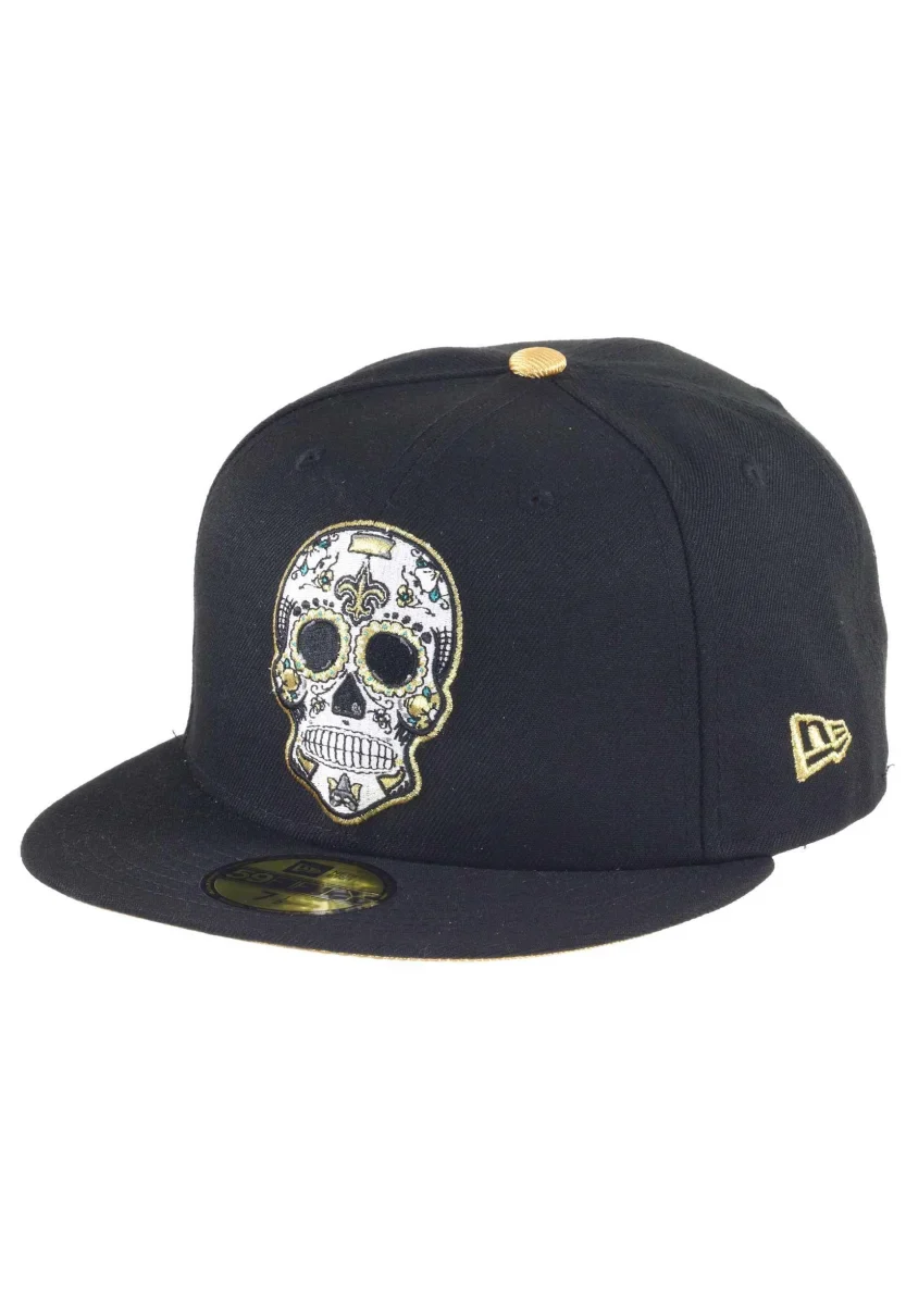 New Era New Orleans Saints Sugar Skull 59Fifty Basecap schwarz 8