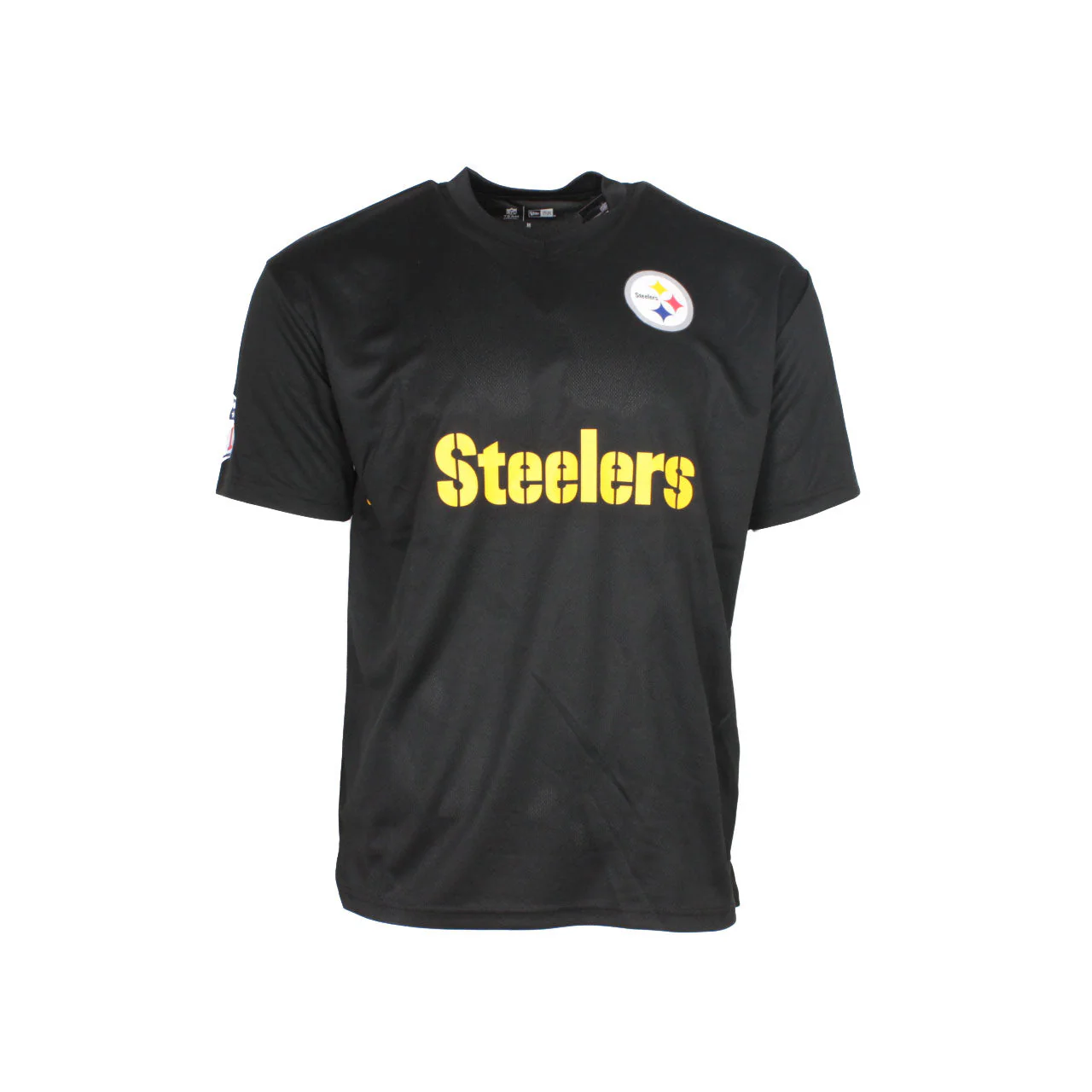 New Era Wordmark Jersey Shirt NFL Pitsburgh Steelers American Football 11935130