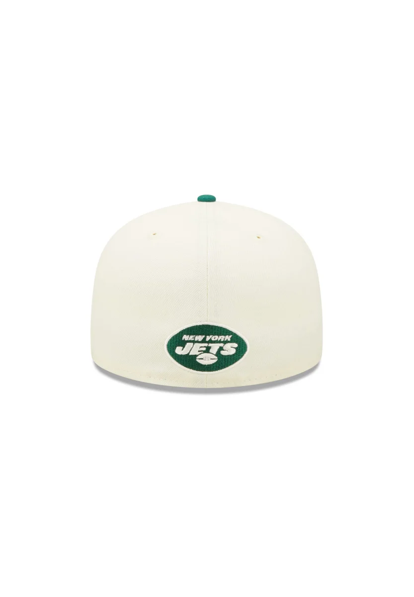 New York Jets NFL 2022 Sideline Chrome White 59Fifty Basecap New Era 7  1/2 - Image 5