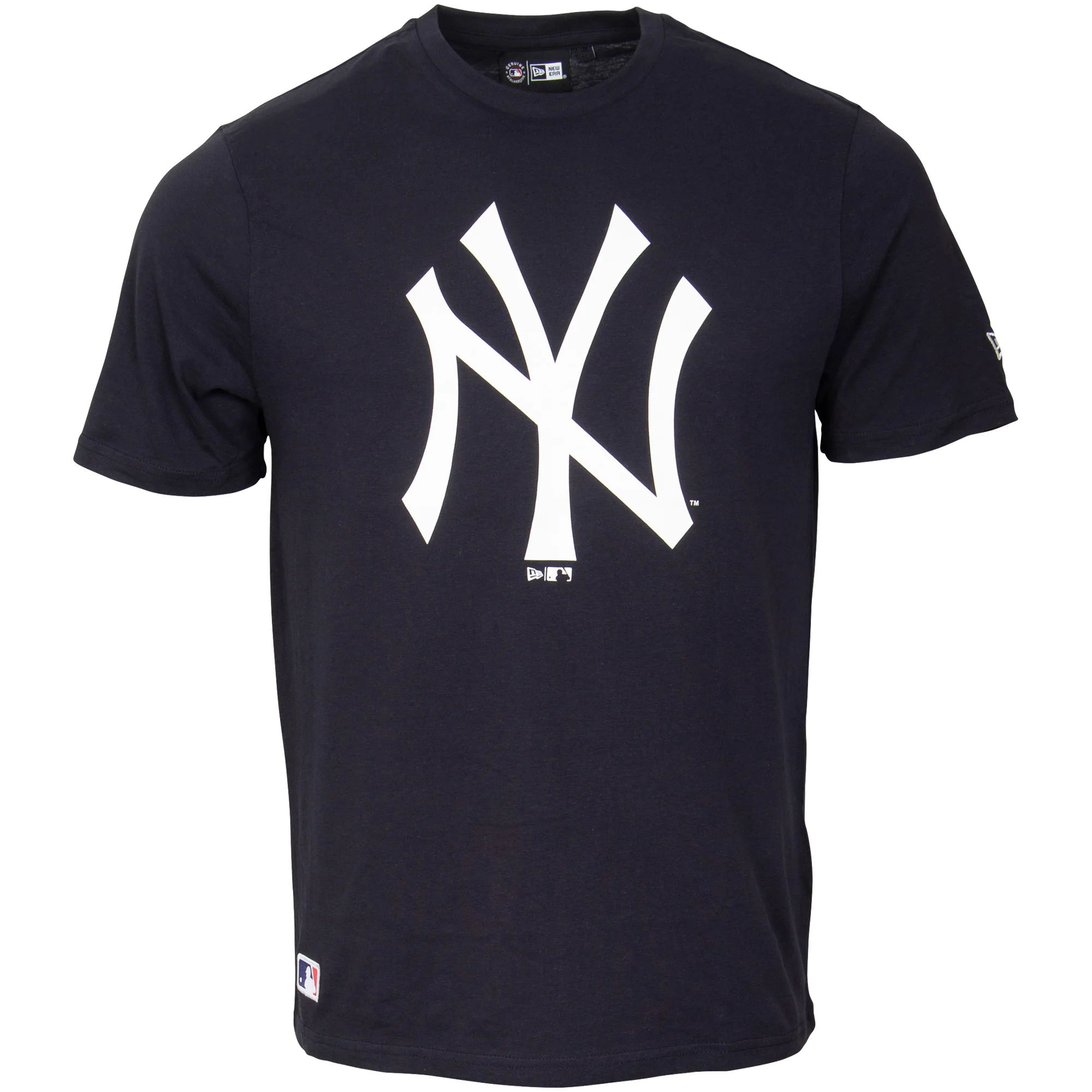 New York Yankees New Era T-Shirt NY Logo groß - navy - Image 3