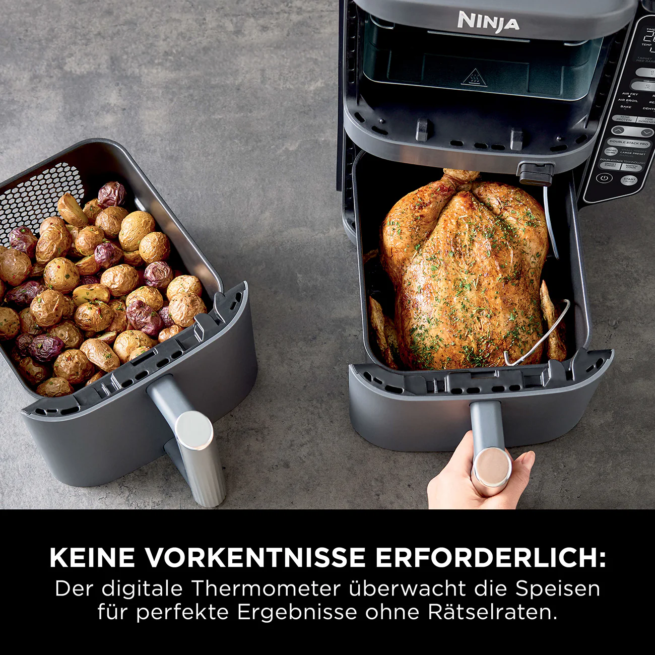 Ninja Double Stack XL SL451EU Heißluftfritteuse - Image 2