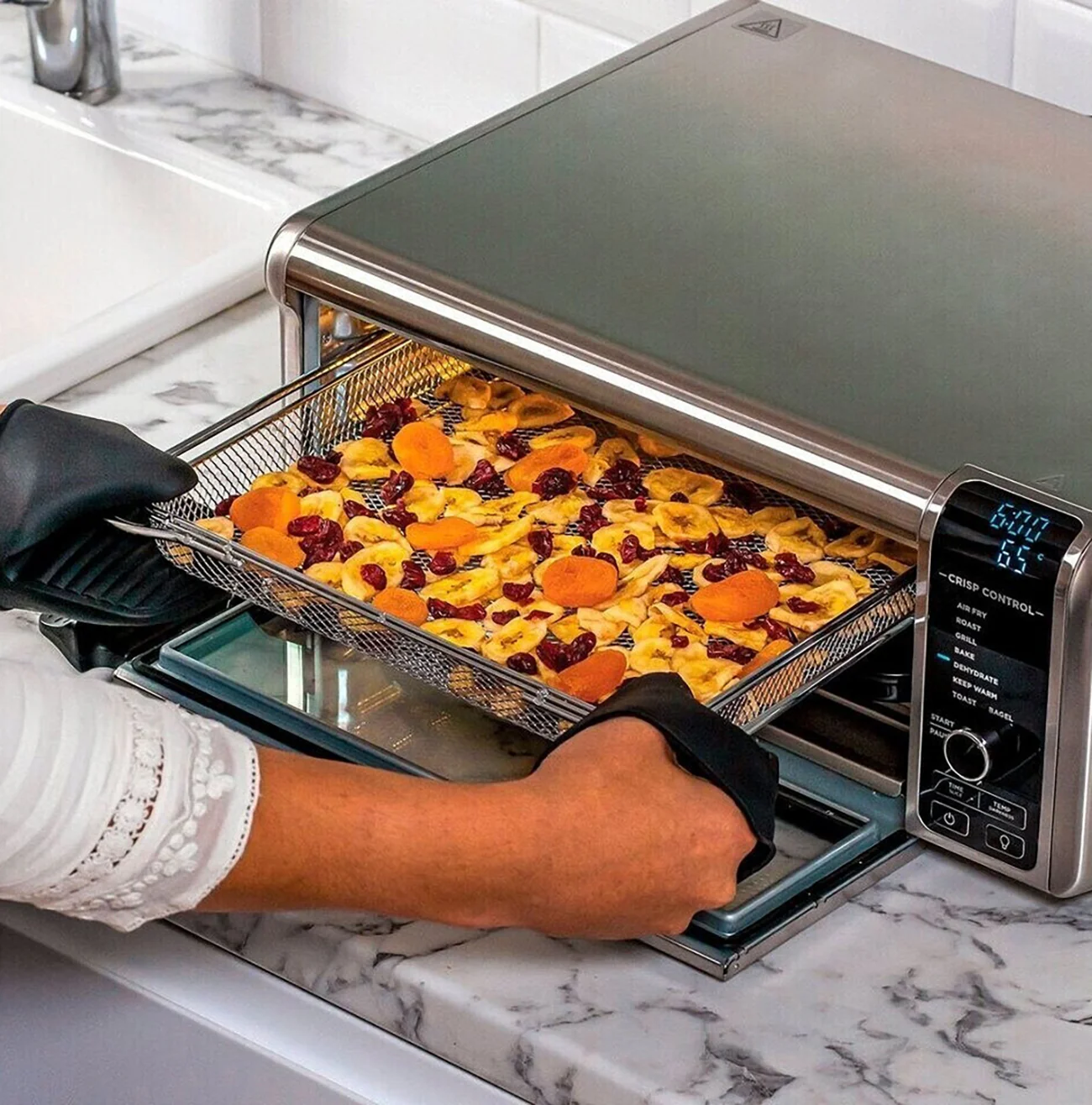 Ninja SP101EU Foodi 8-in-1 Multifunktionsofen silber, Minibackofen, 8 Funktionen - Image 5