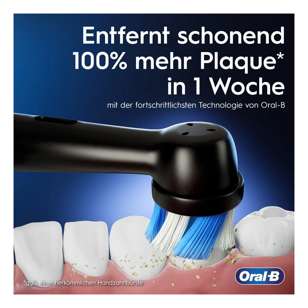 Oral B iO Series 3n Matt Blau Elektrische Zahnbürste mit 2. Handstück - Image 3