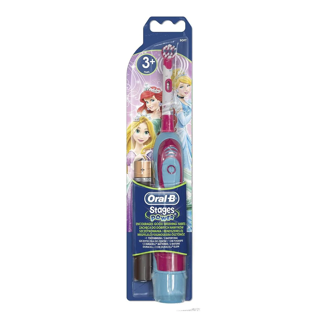 Oral-B Kids Batteriebetriebene Zahnbürste Mit Figuren Aus Disney Cars Oder Disney Prinzessin - Image 2