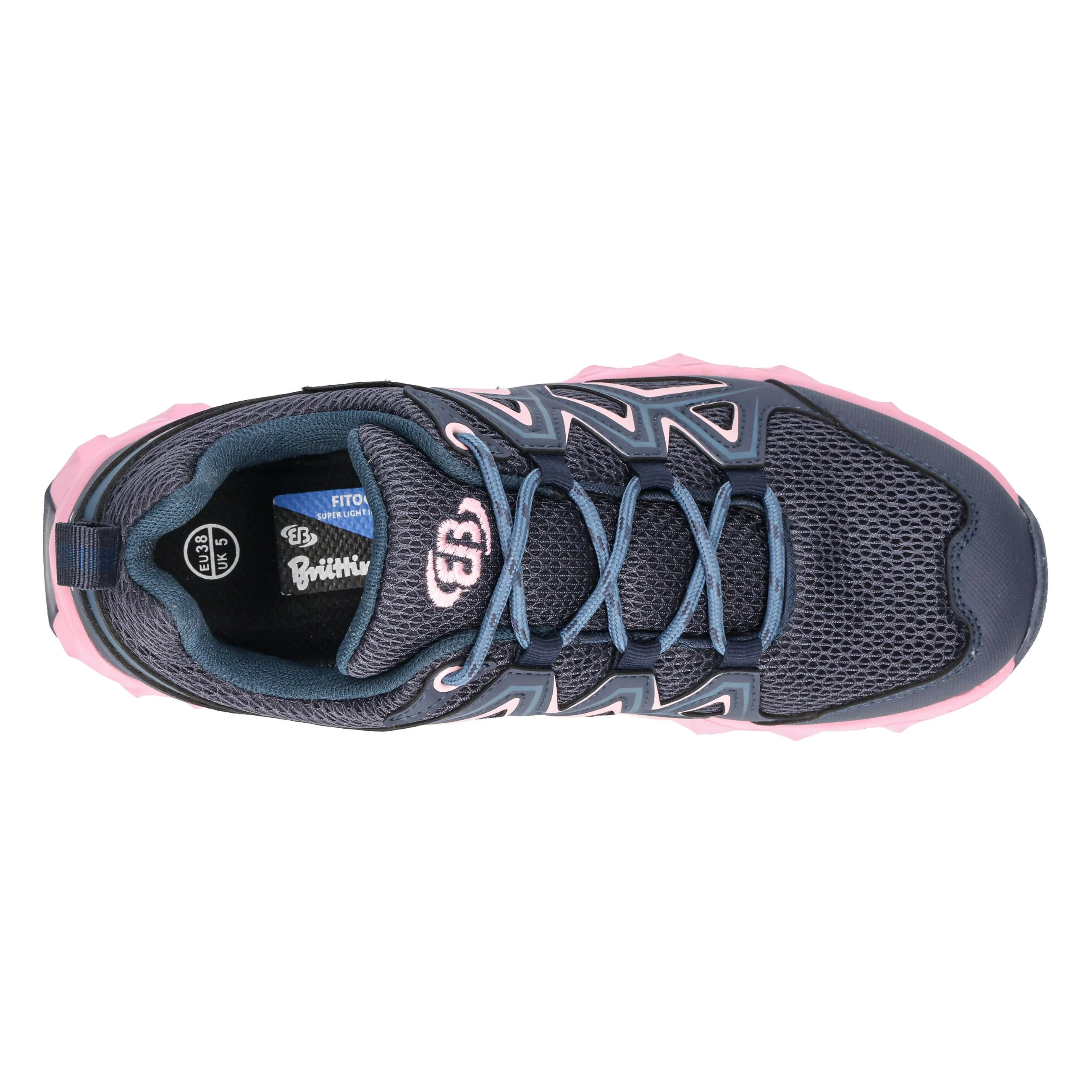 Outdoorschuh Damen Schnürung wasserdicht blau Brütting Power - Image 11