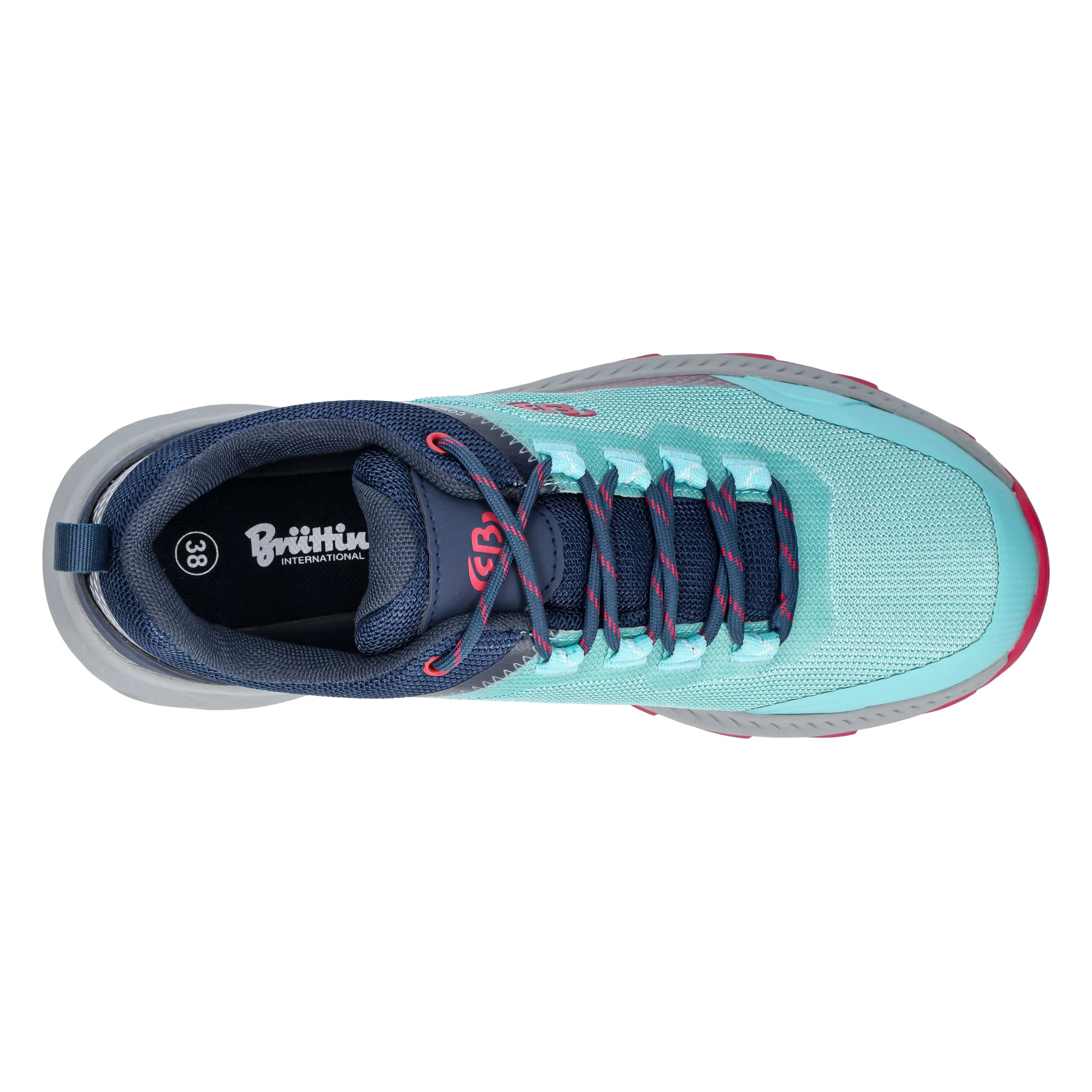Outdoorschuh Damen Schnürung wasserdicht türkis Brütting Mount Aragorn - Image 11