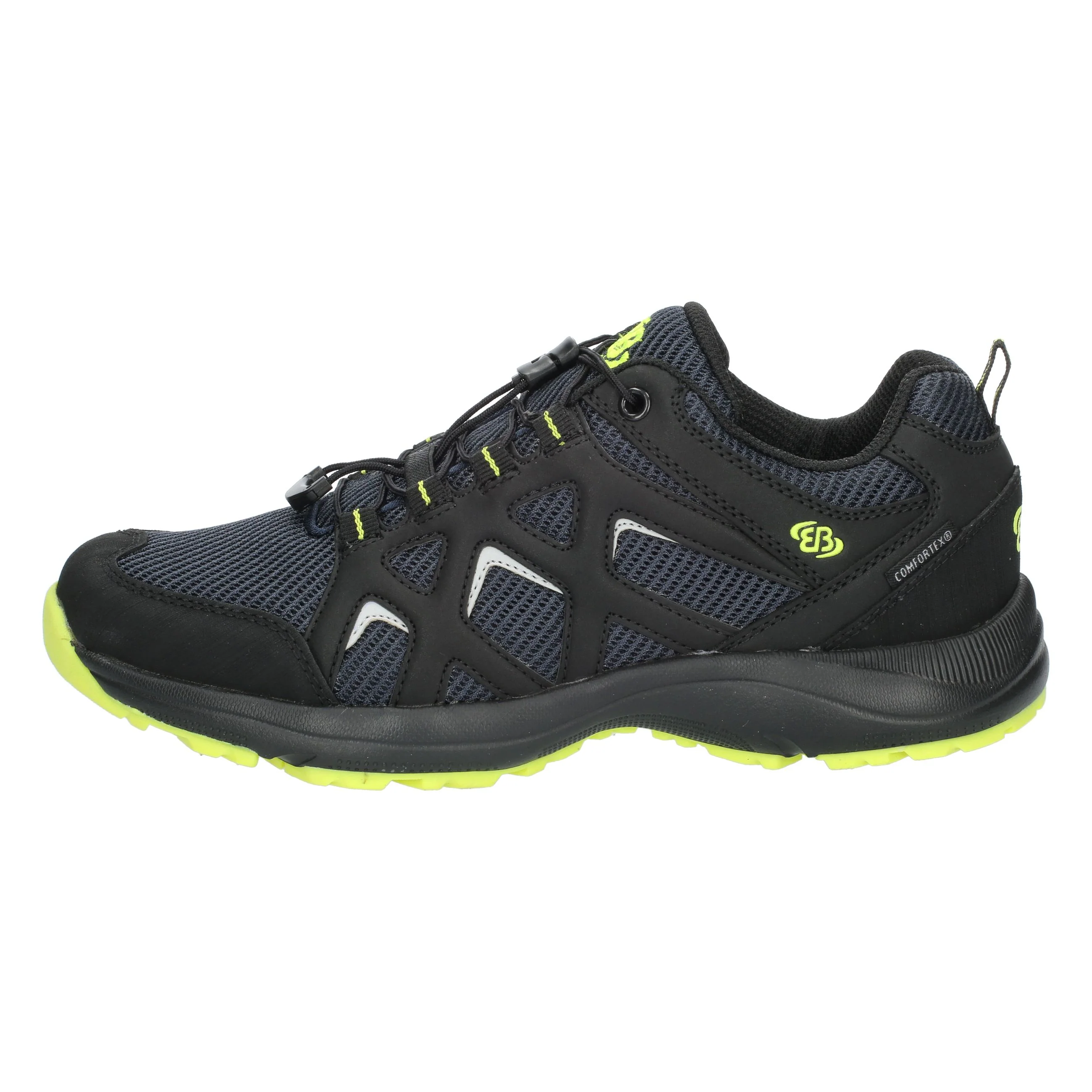 Outdoorschuh Herren Schnellschnürsystem wasserdicht schwarz Brütting Tacna - Image 2