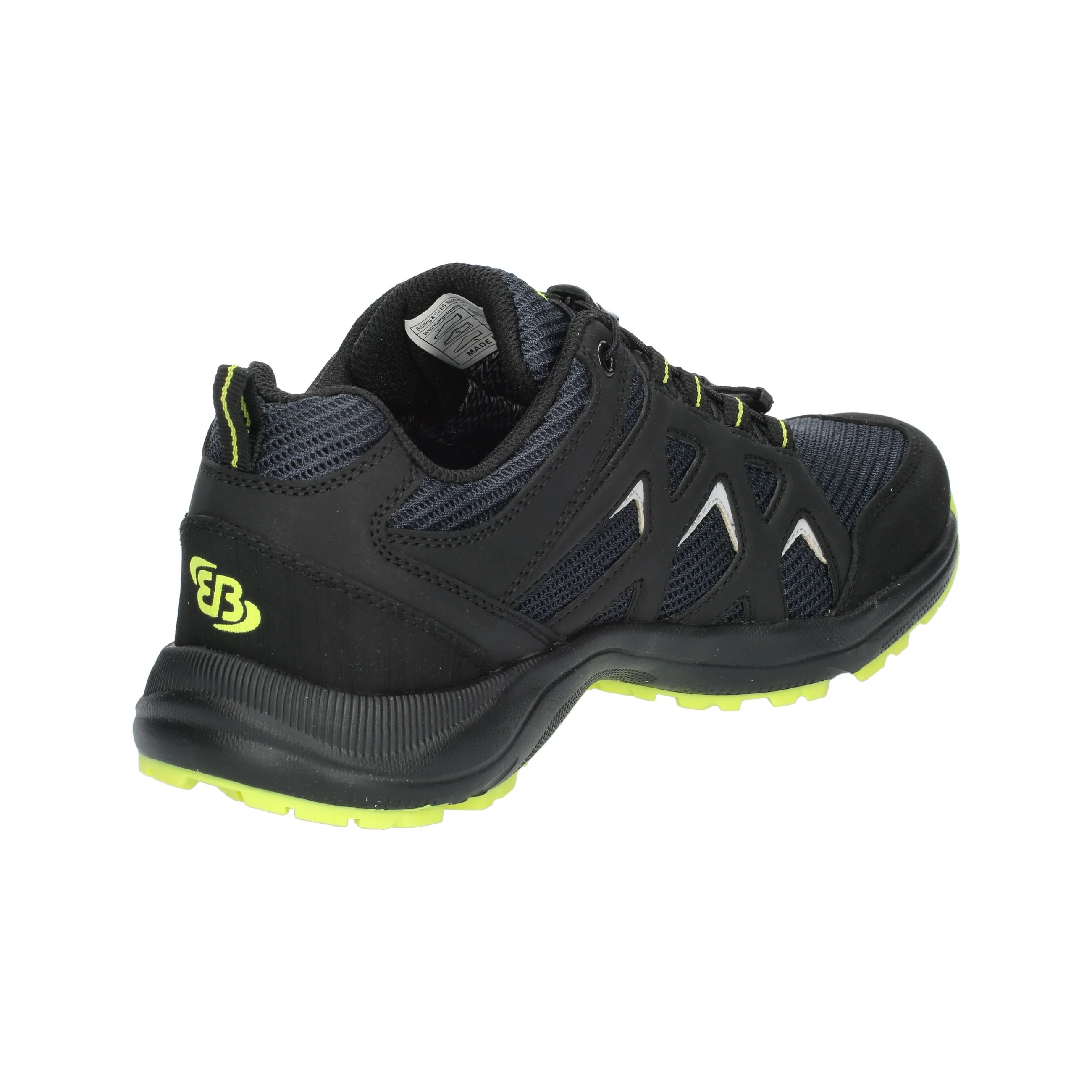 Outdoorschuh Herren Schnellschnürsystem wasserdicht schwarz Brütting Tacna - Image 22
