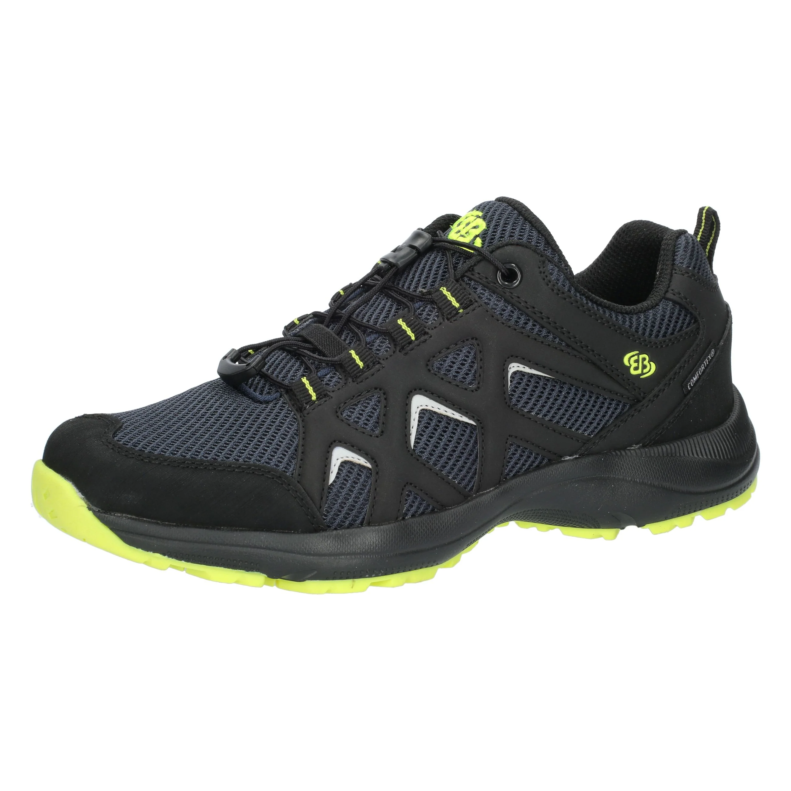 Outdoorschuh Herren Schnellschnürsystem wasserdicht schwarz Brütting Tacna - Image 7