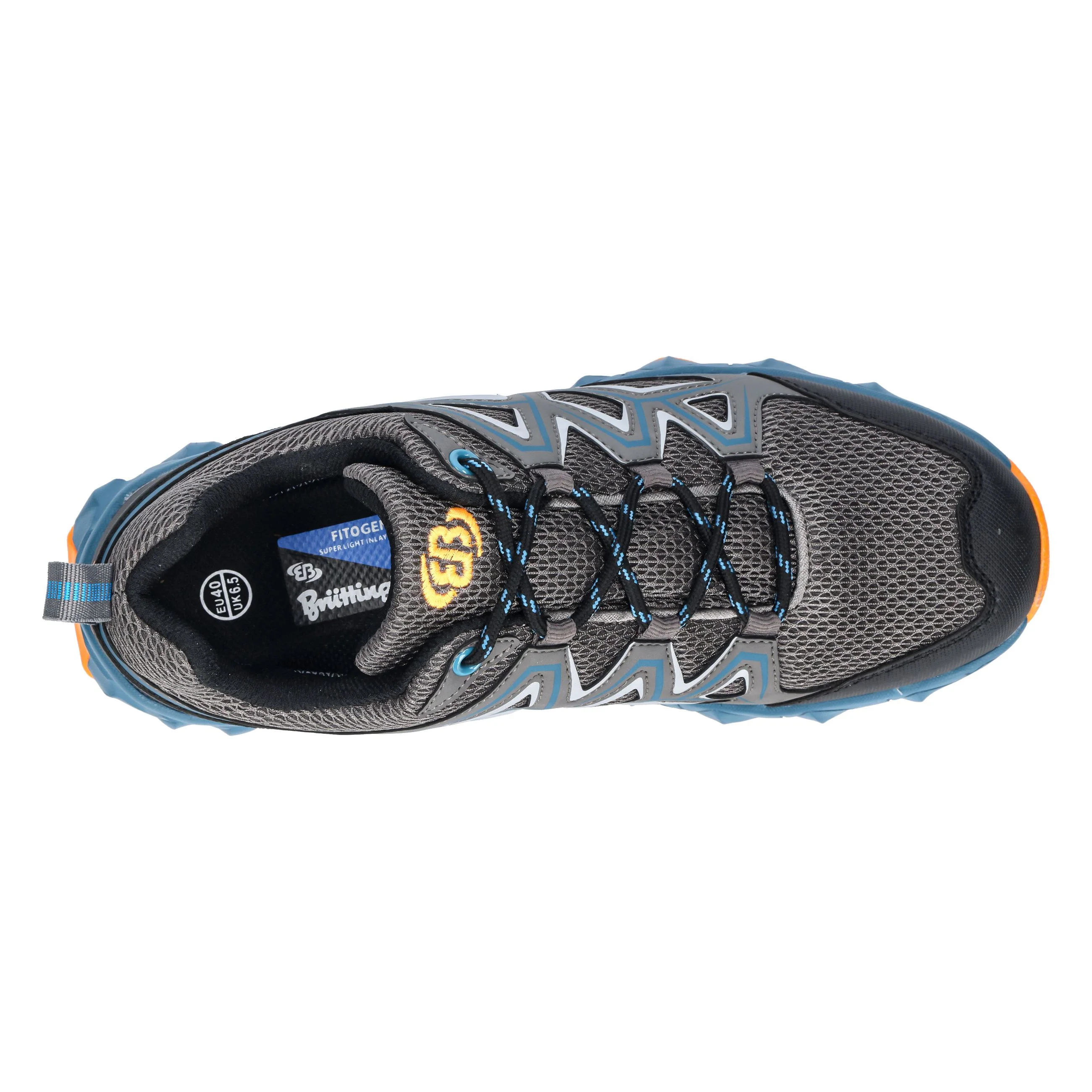 Outdoorschuh Herren Schnürung wasserdicht grau Brütting Power - Image 65