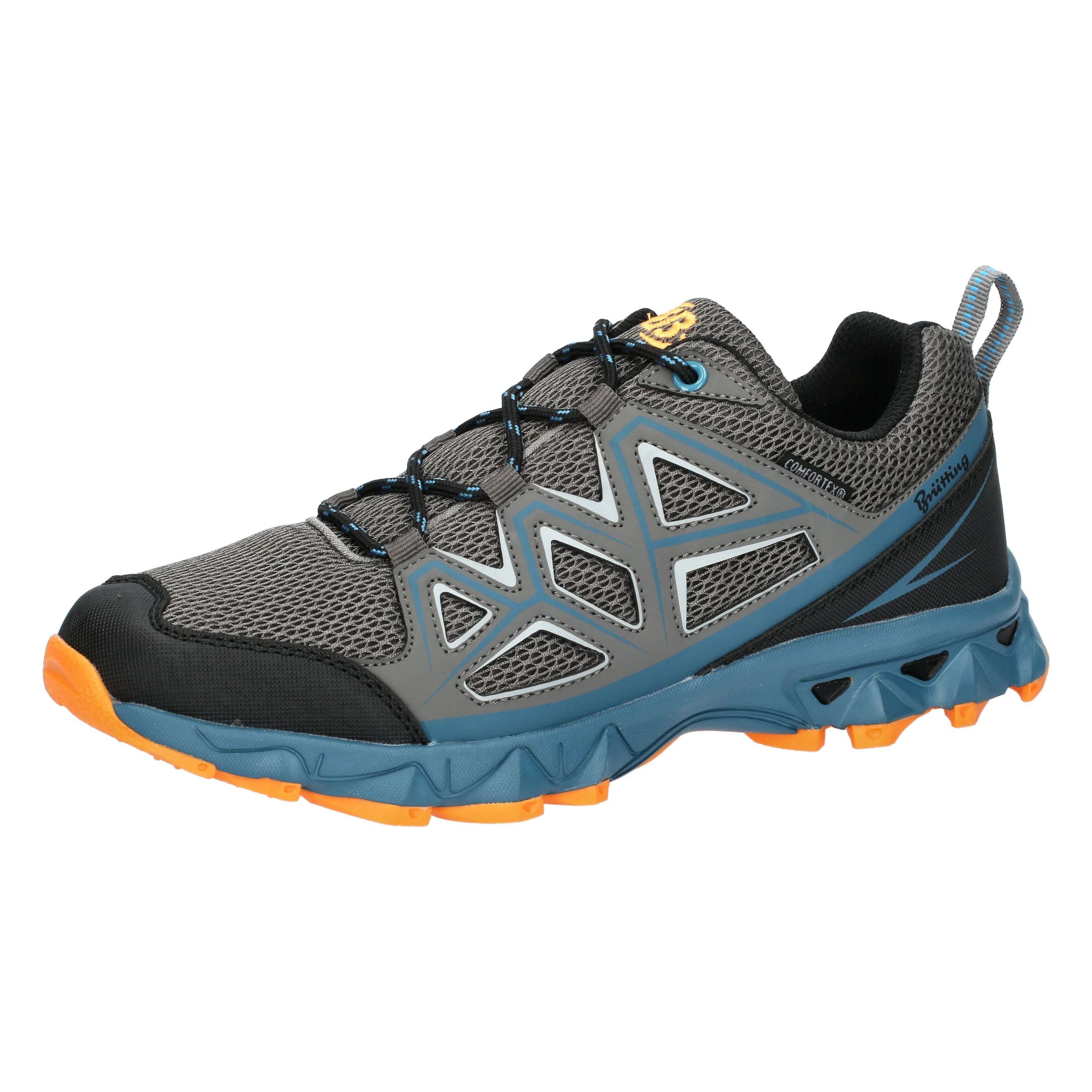 Outdoorschuh Herren Schnürung wasserdicht grau Brütting Power - Image 7