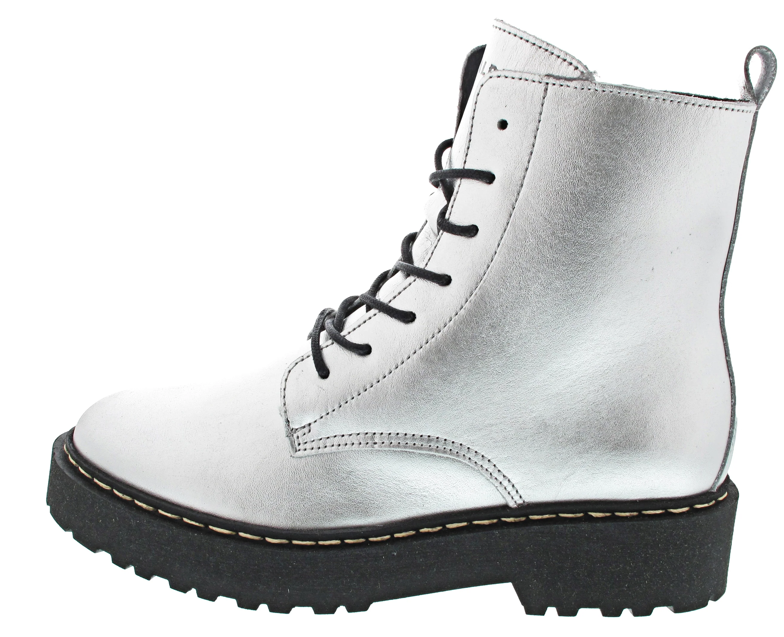 Palpa Schnürstiefel Silber - Image 3