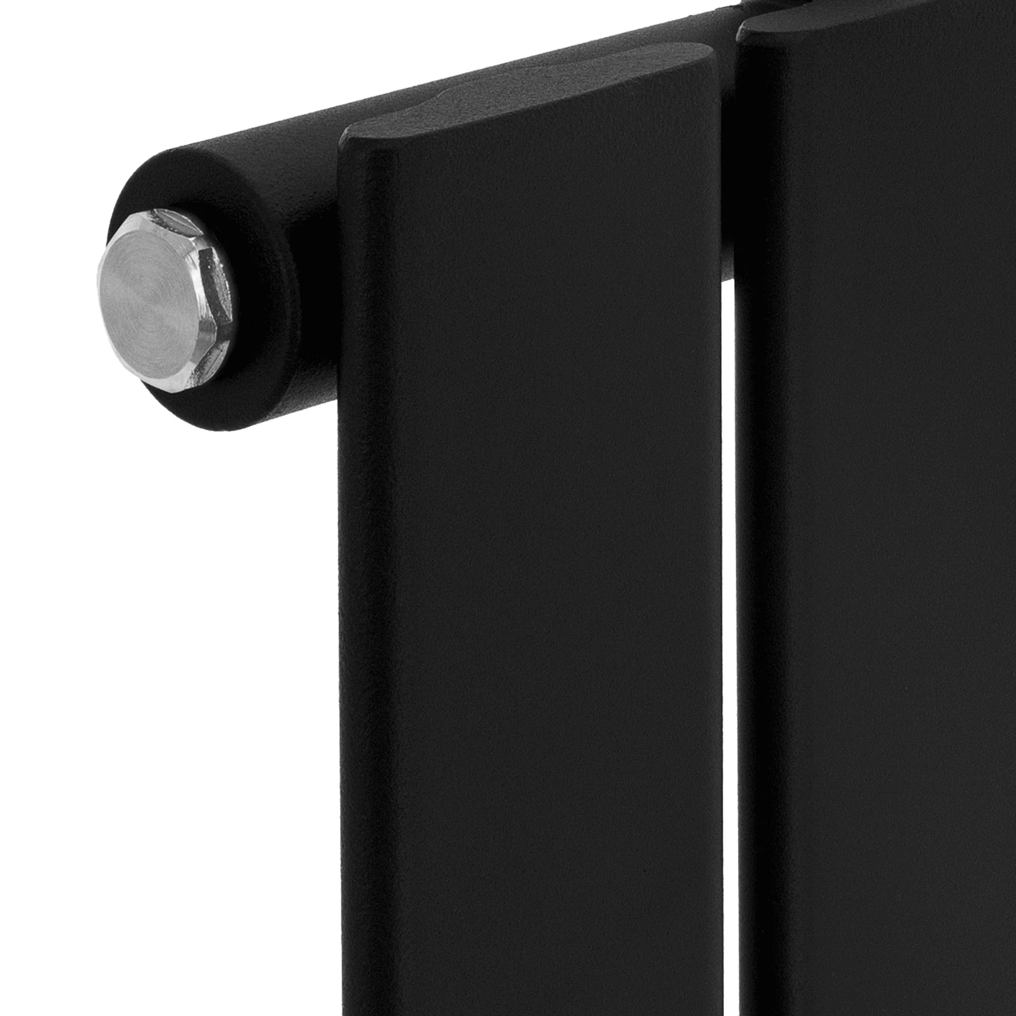 Paneelheizkörper Einlagig 600x300 mm Schwarz matt mit Mittelanschluss LuxeBath - Image 3