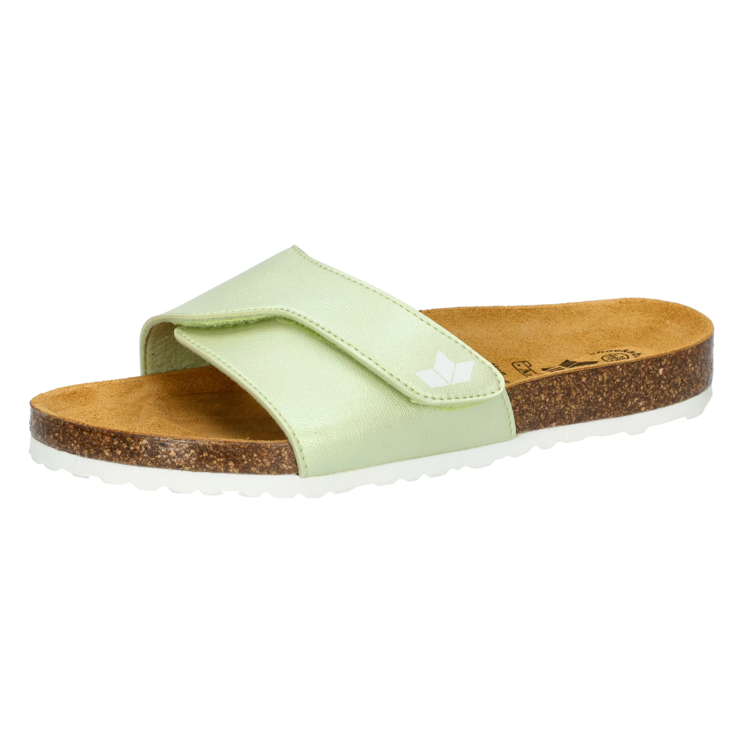 Pantolette Damen Slipper grün LICO Bioline Clea - Image 25