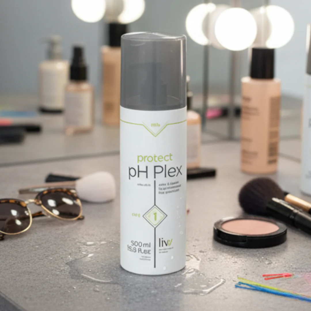 pH Plex 1 Protect 500 ml Haarschutz Konzentrat für Blondierung Färbung Reparatur - Image 5