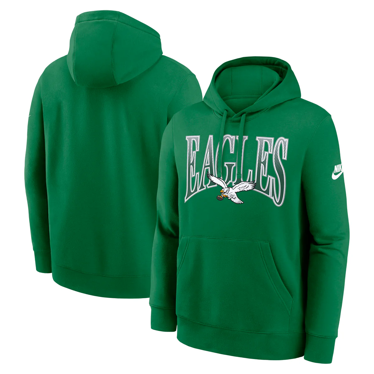 Philadelphia Eagles Nike Rewind Club Hoodie NFL - Image 2