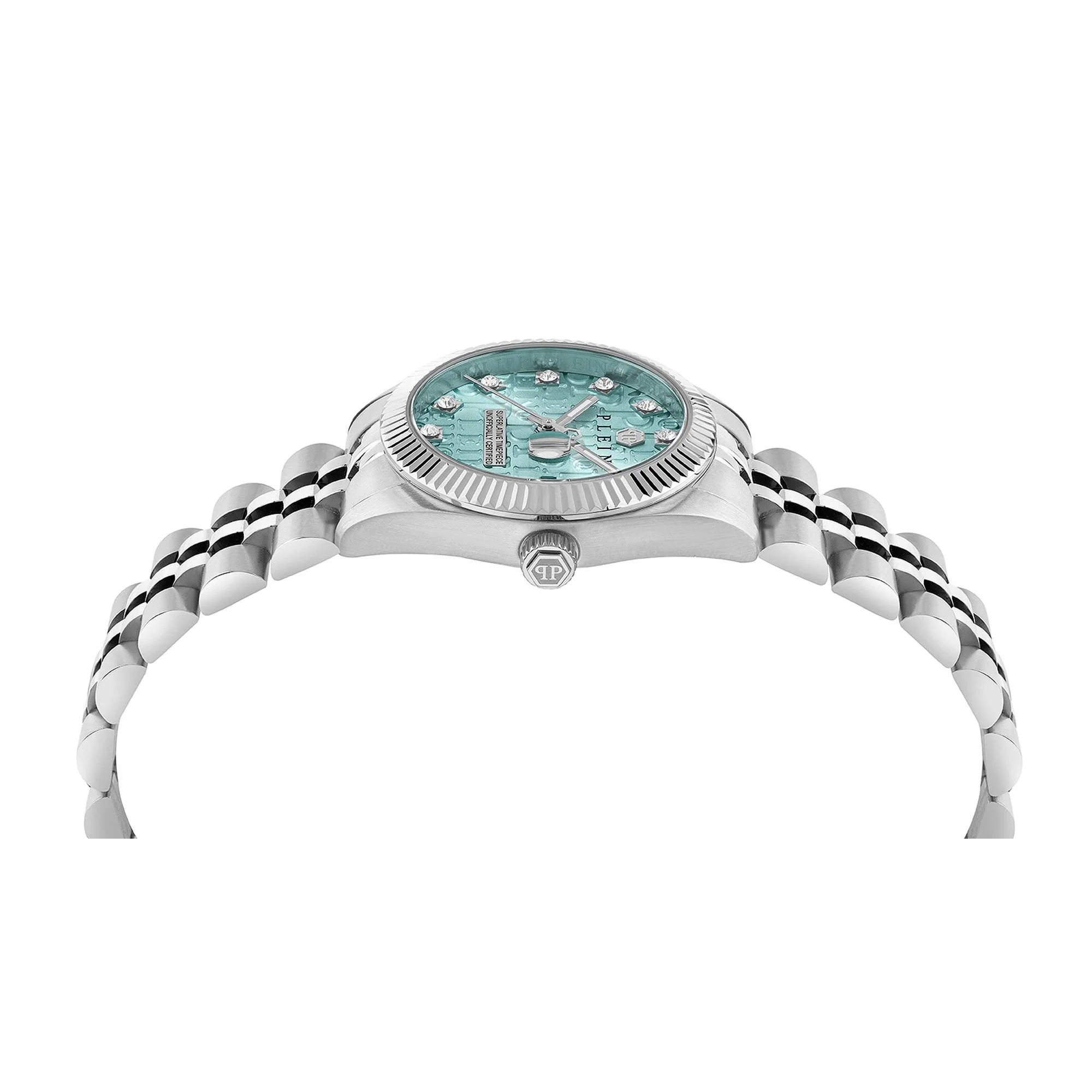 Philipp Plein Damen Uhr Analog Quarz DATE SUPERLATIVE PWNFA0225 Edelstahl - Image 3