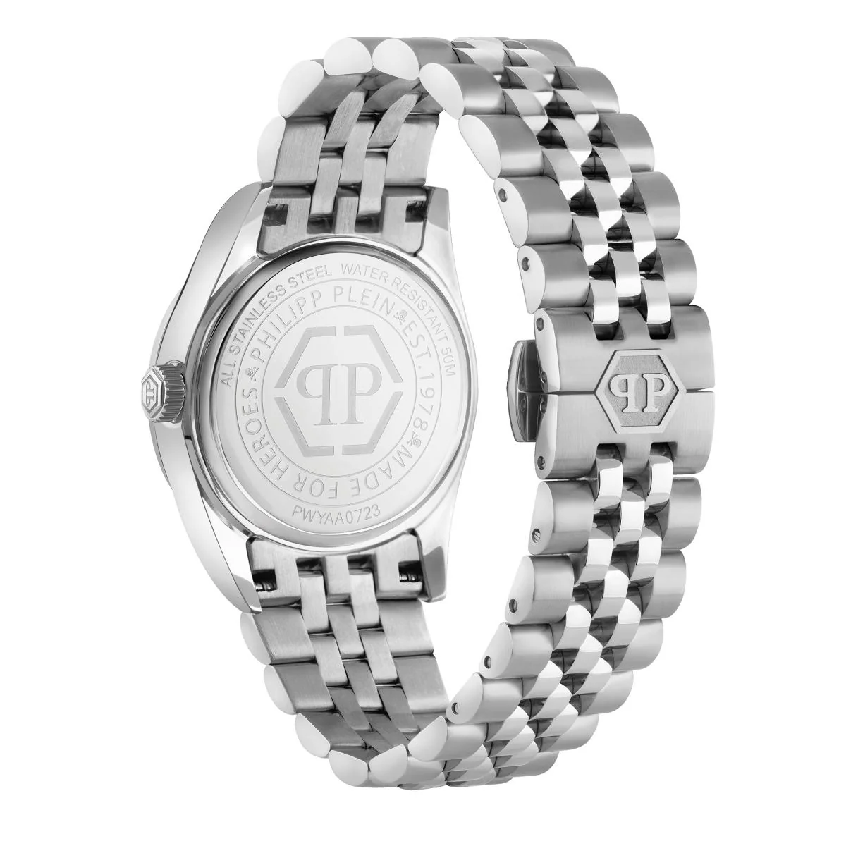Philipp Plein Damen Uhr Analog Quarz DATE SUPERLATIVE PWYAA0723 Edelstahl - Image 2