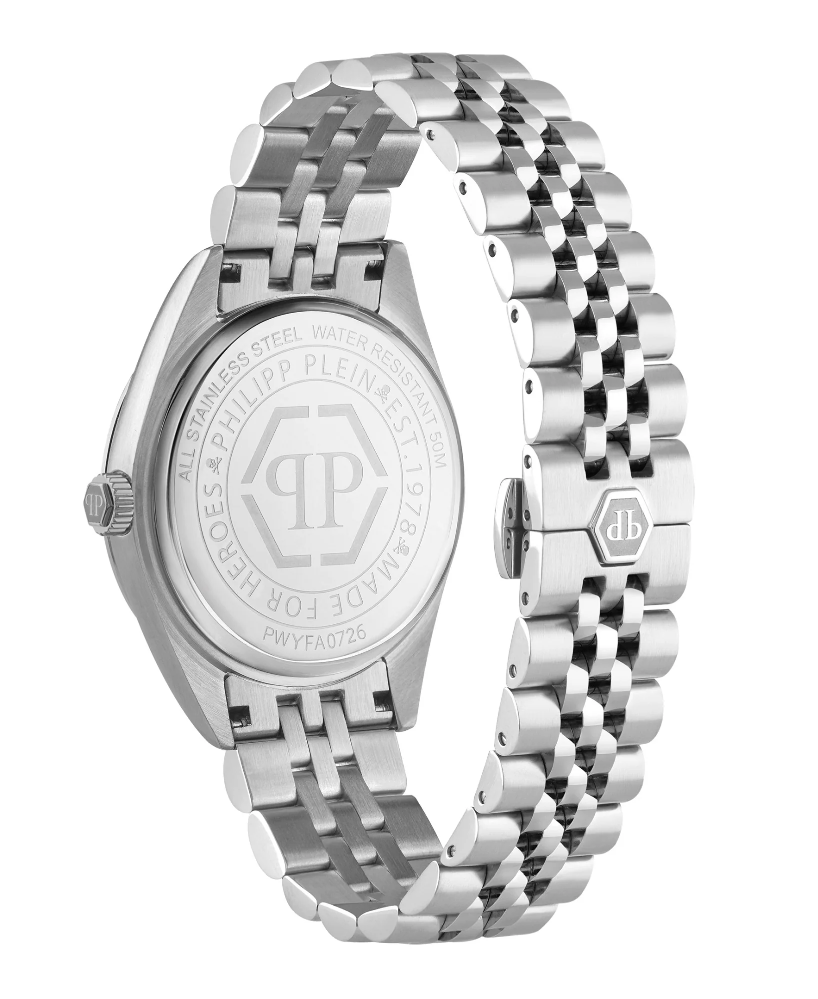 Philipp Plein Damen Uhr Analog Quarz DATE SUPERLATIVE PWYFA0726 Edelstahl - Image 3