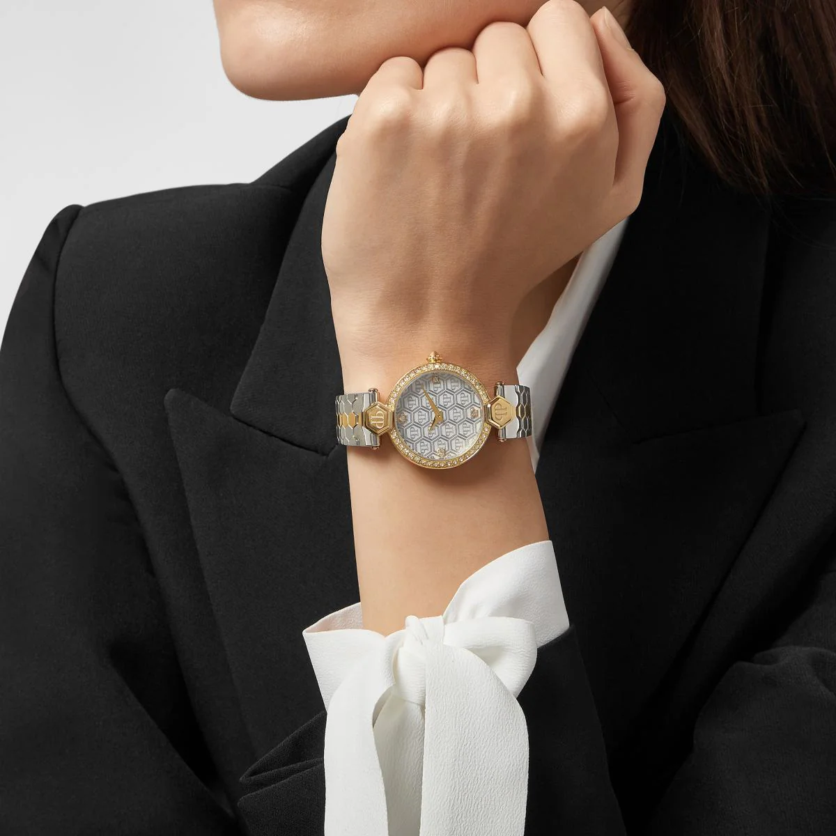 Philipp Plein Damen Uhr Analog Quarz PLEIN COUTURE PWEAA0521 Edelstahl - Image 4