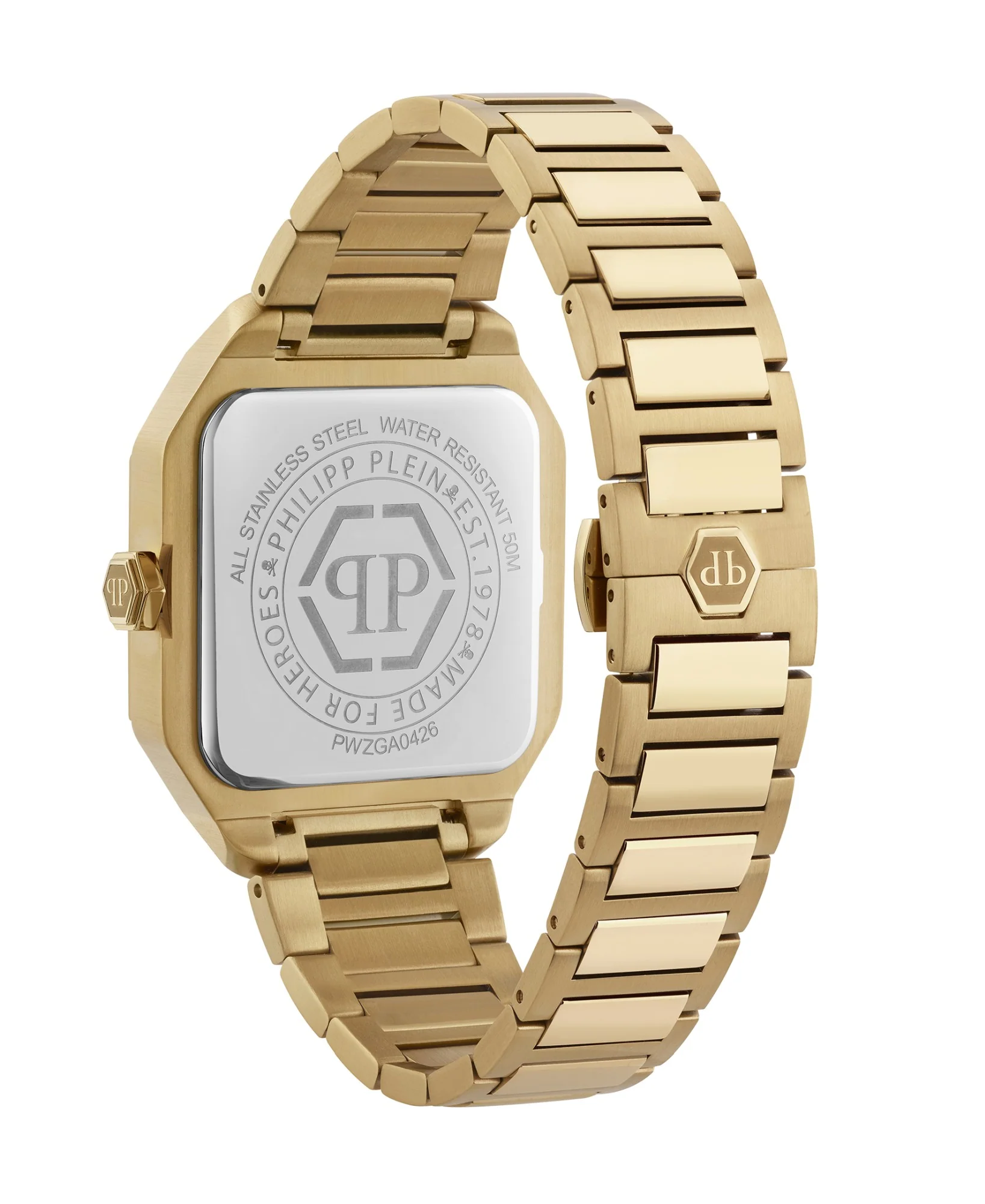 Philipp Plein Damen Uhr Analog Quarz PLEIN EDGE PWZGA0426 Edelstahl - Image 3