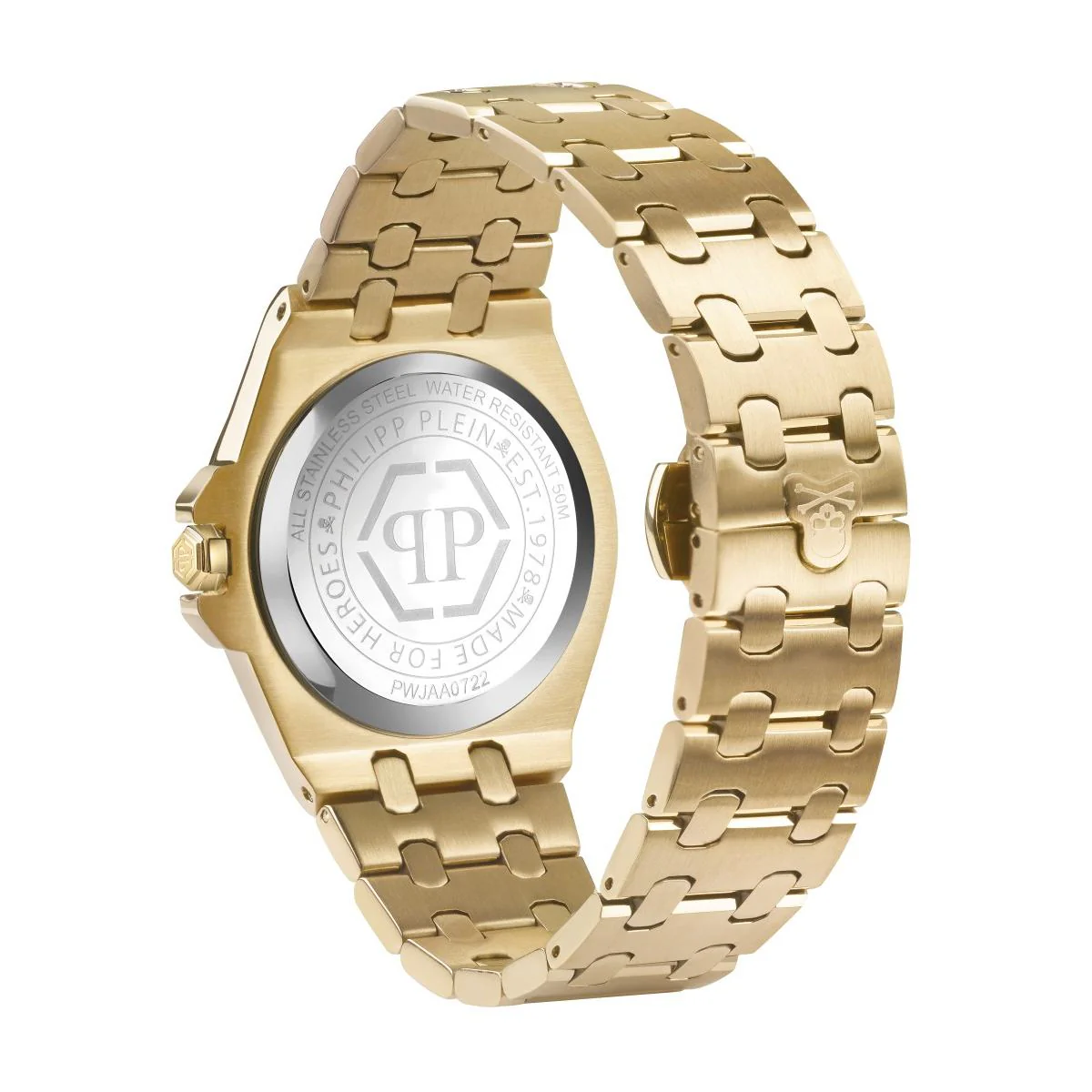 Philipp Plein Damen Uhr Analog Quarz PLEIN EXTREME LADY gold PWJAA0722 Edelstahl - Image 2
