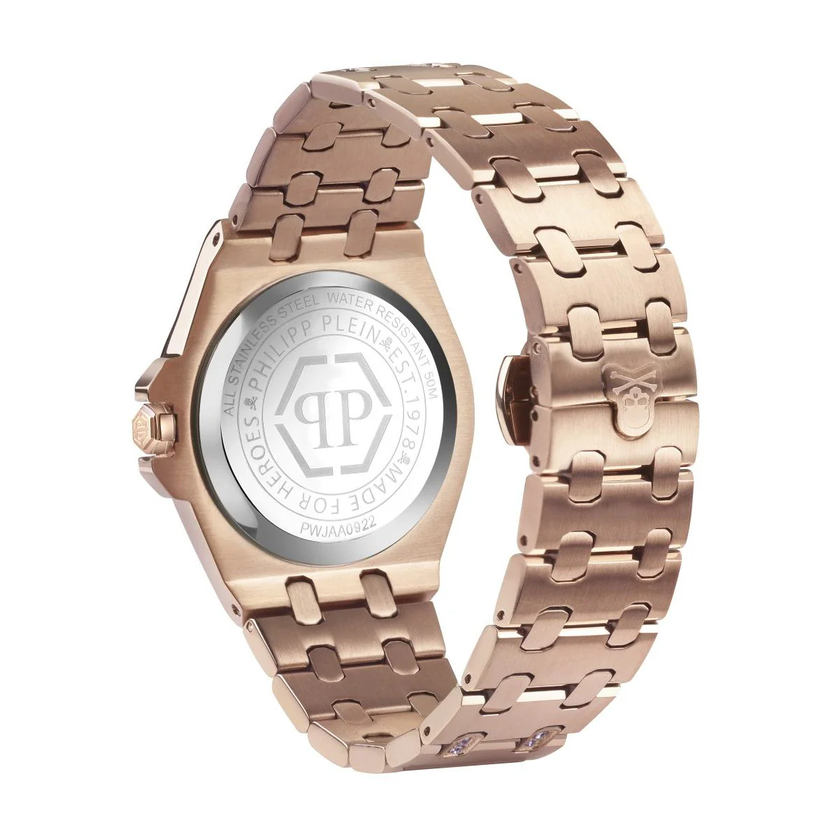 Philipp Plein Damen Uhr Analog Quarz PLEIN EXTREME LADY rose PWJAA0922 Edelstahl - Image 2