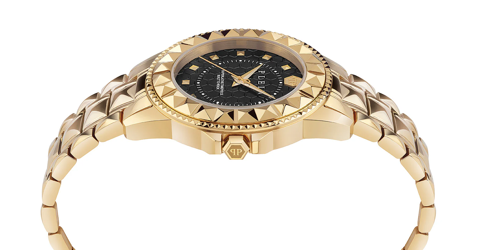 Philipp Plein Damen Uhr Analog Quarz PLEIN LADY ROCK PWPQA0424 Edelstahl - Image 3