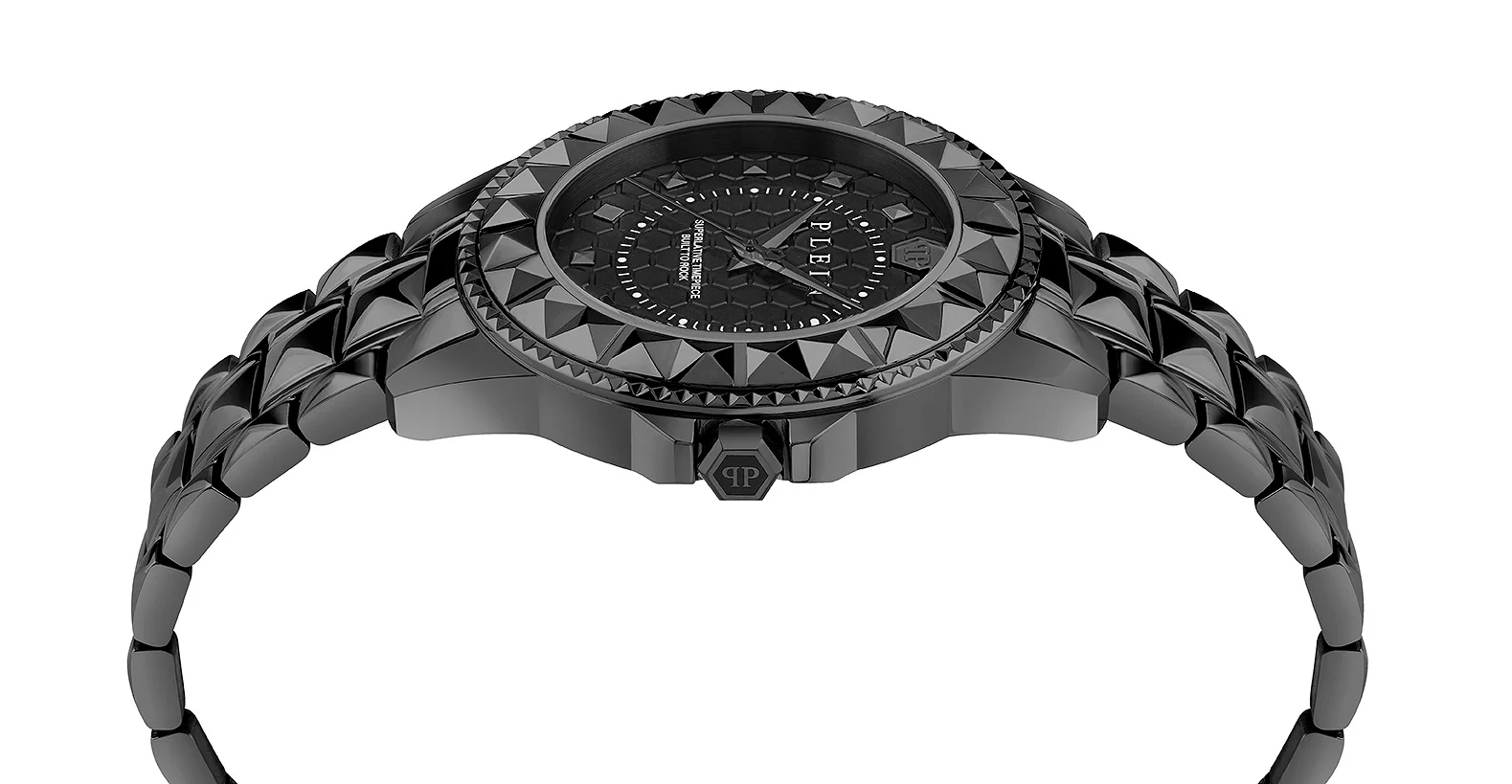 Philipp Plein Damen Uhr Analog Quarz PLEIN LADY ROCK PWPQA0524 Edelstahl - Image 3