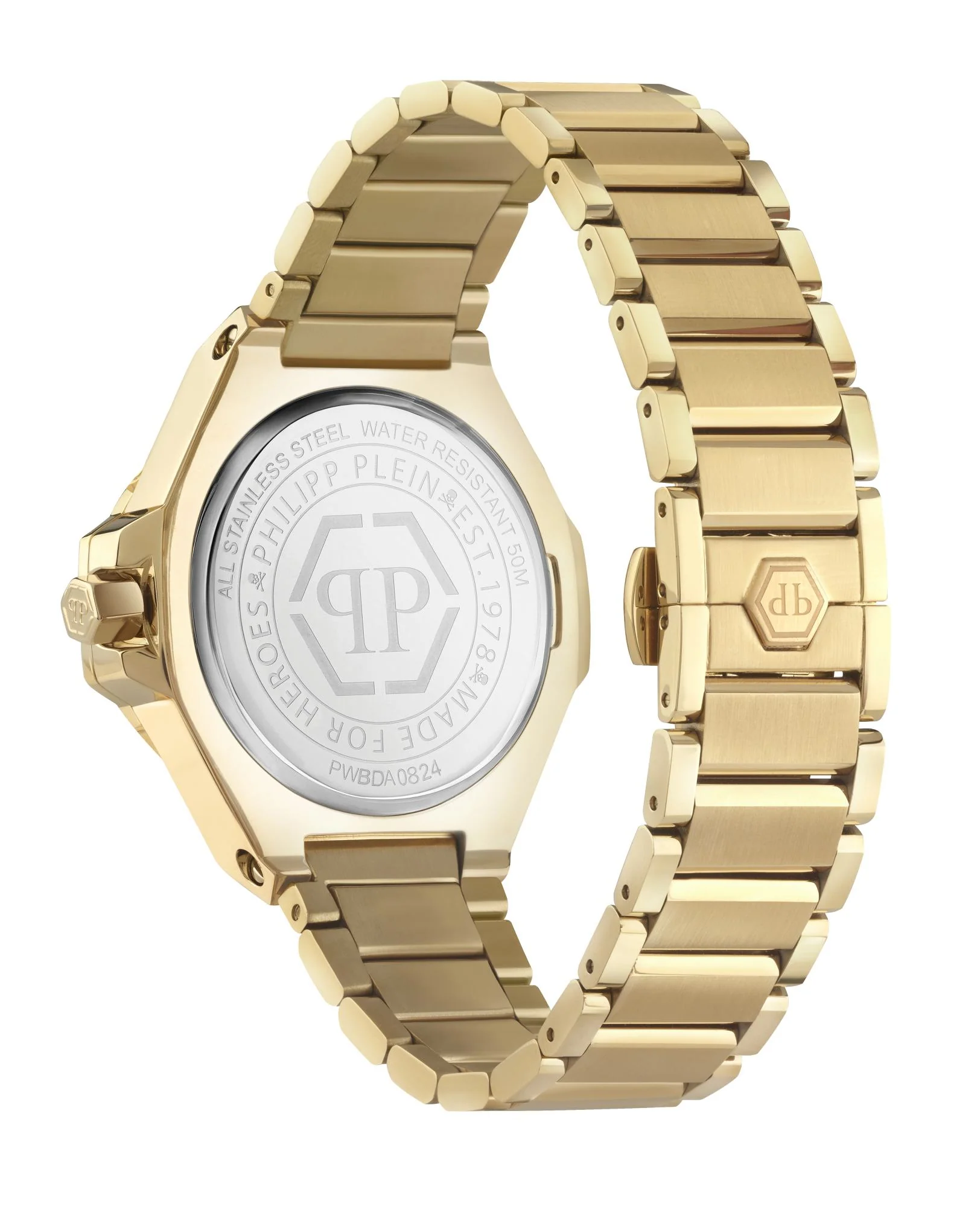 Philipp Plein Damen Uhr Analog Quarz PLEIN LADY ROYAL PWBDA0824 Edelstahl - Image 2
