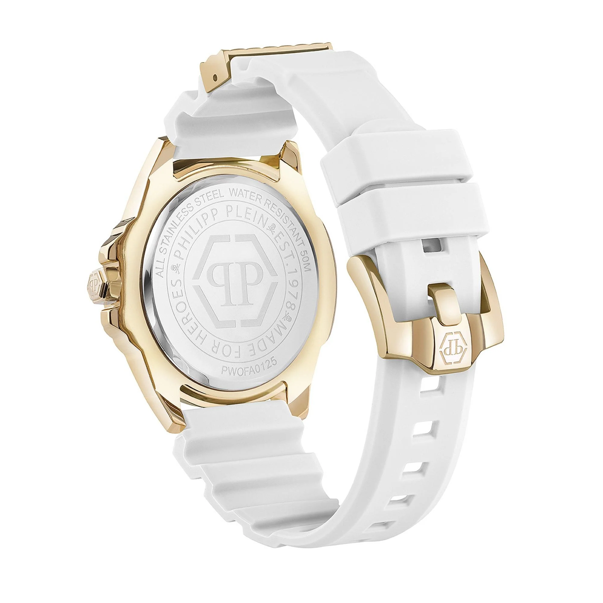 Philipp Plein Damen Uhr Analog Quarz PLEIN MAJESTY PWOFA0125 Silikon - Image 2