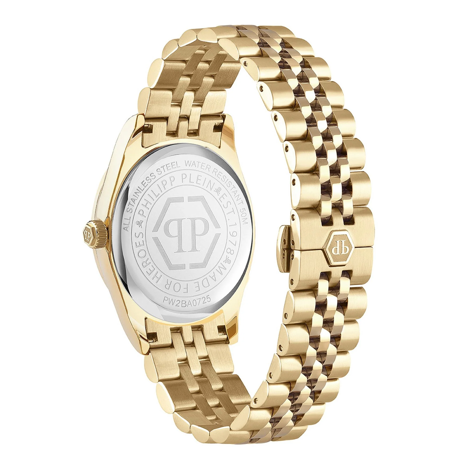 Philipp Plein Damen Uhr Analog Quarz PLEIN VALENTINE PW2BA0725 Edelstahl - Image 2