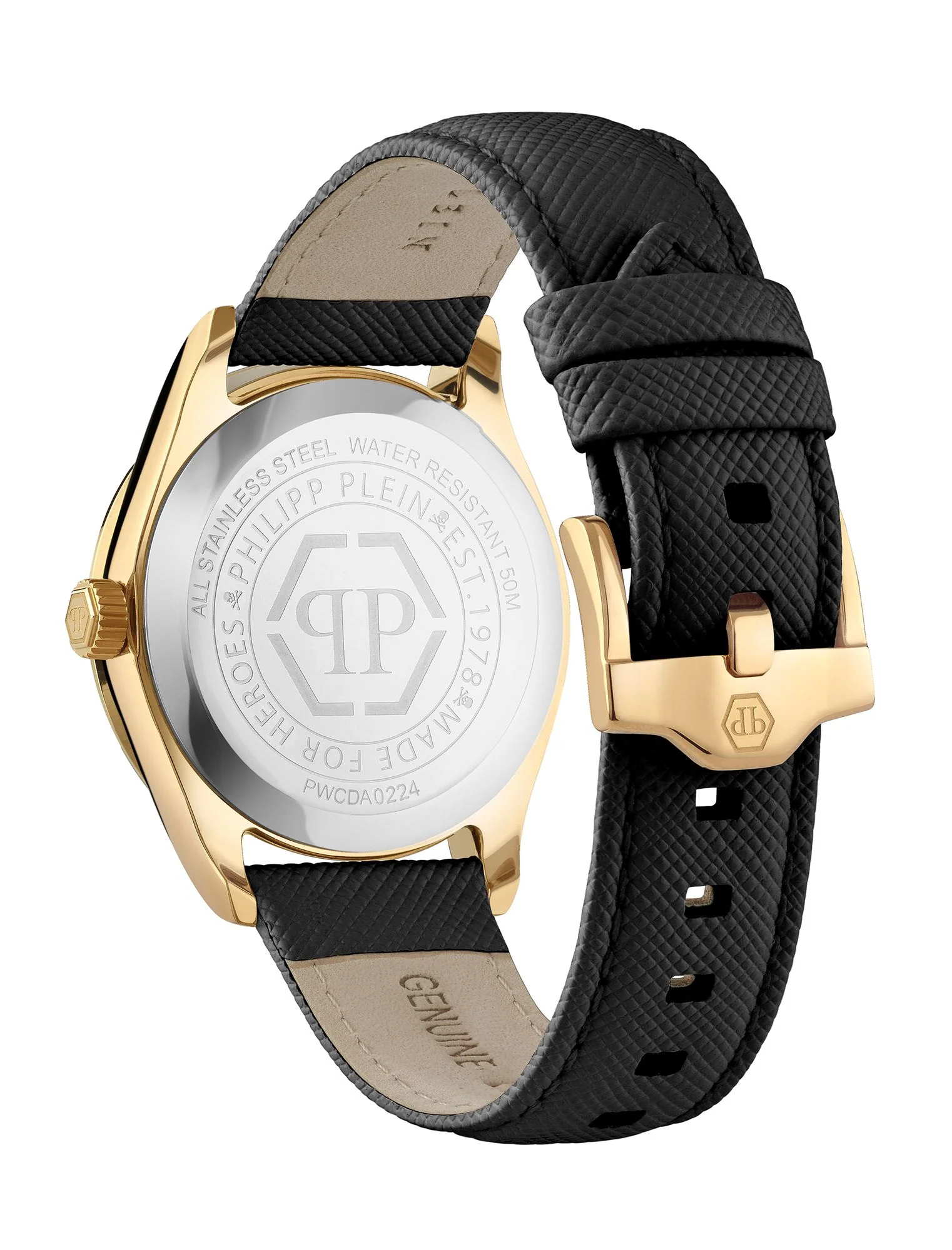Philipp Plein Damen Uhr Analog Quarz QUEEN PWCDA0224 Leder - Image 2
