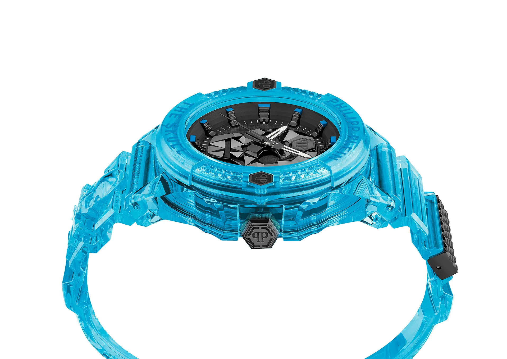Philipp Plein Herren Uhr Analog Quarz $KULL SCUBA DUBA EDITION PWWAA0724 Silikon - Image 3