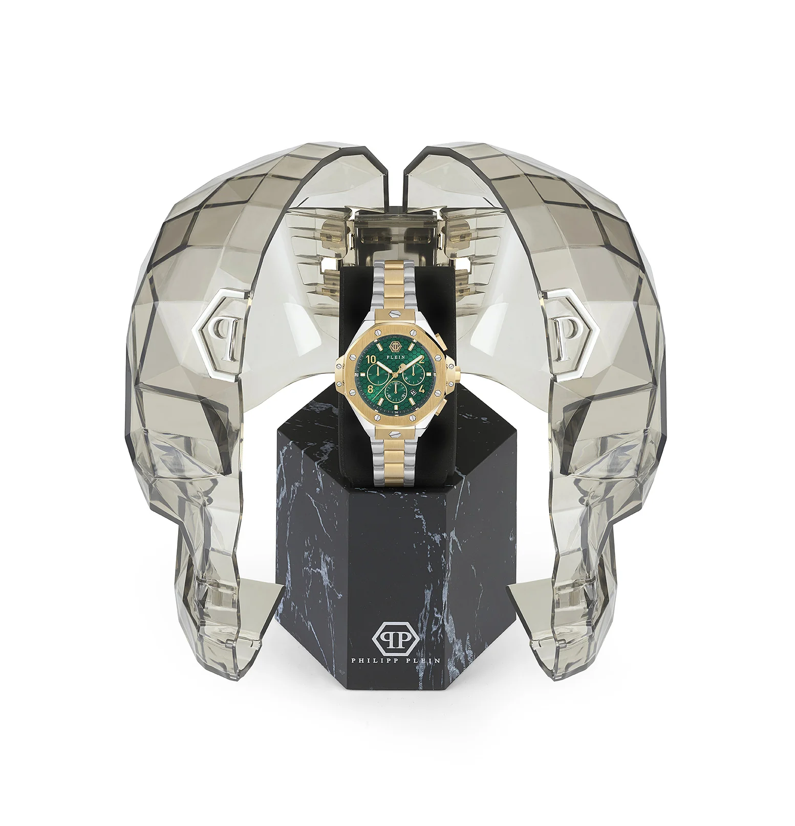 Philipp Plein Herren Uhr Analog Quarz PLEIN CHRONO ROYAL 46 MM PWPRA0324 - Image 4