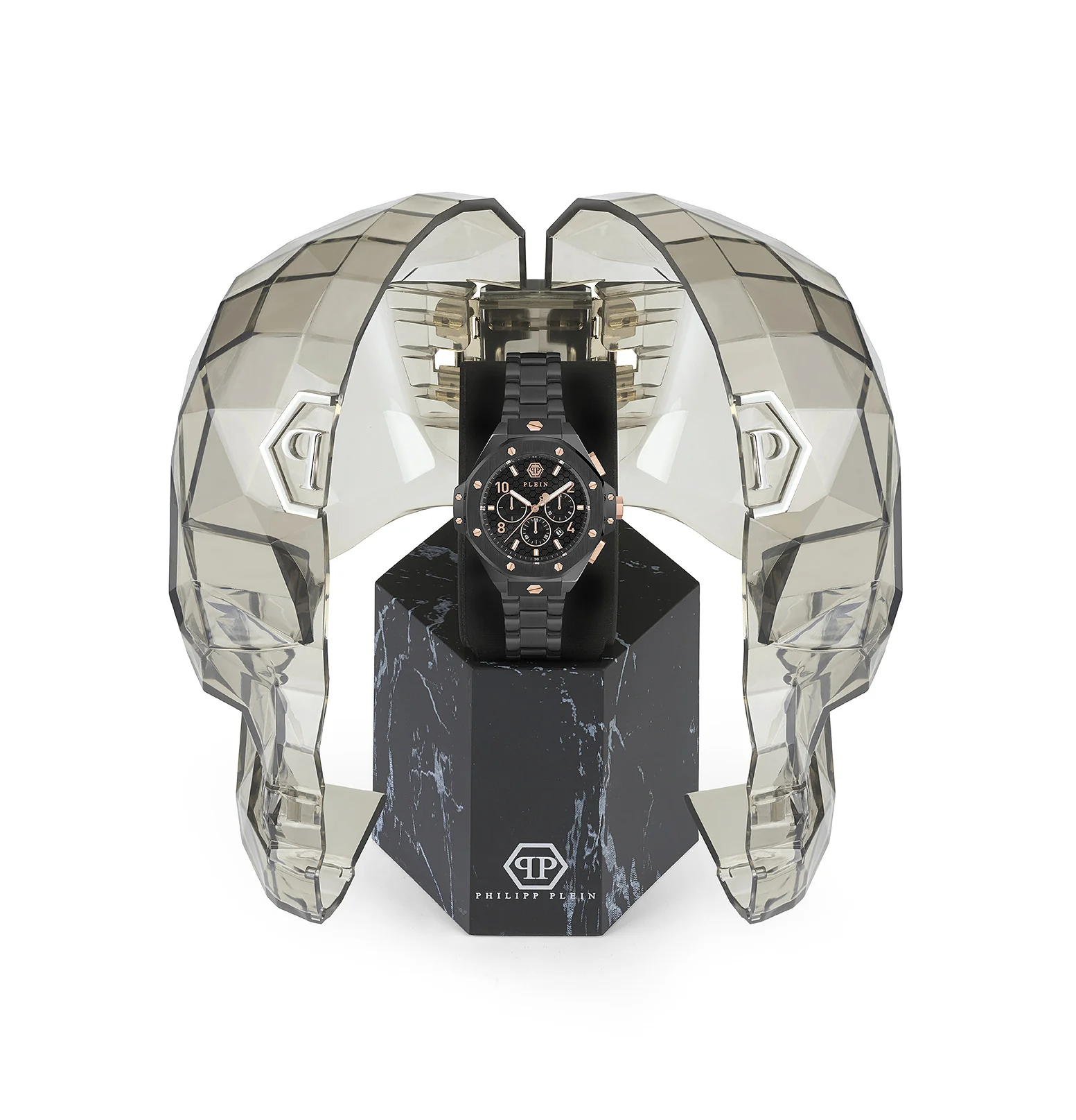 Philipp Plein Herren Uhr Analog Quarz PLEIN CHRONO ROYAL 46 MM PWPRA0424 - Image 4