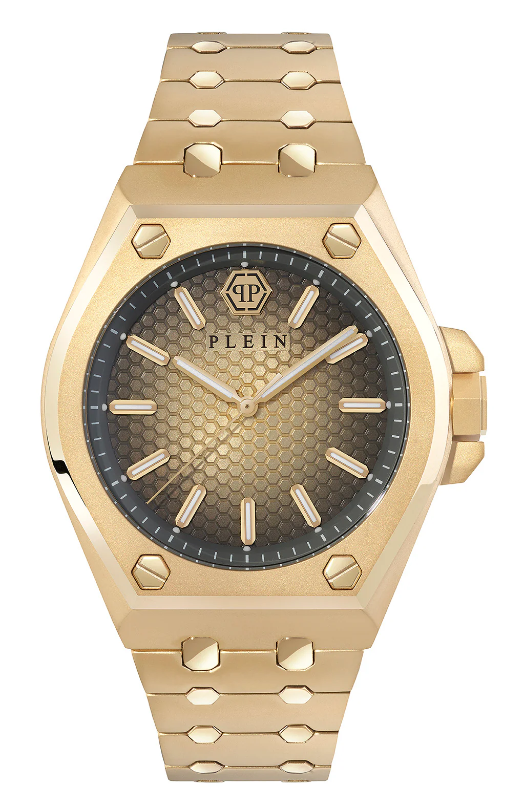 Philipp Plein Herren Uhr Analog Quarz PLEIN EXTREME GENT PWPMA0324 Edelstahl