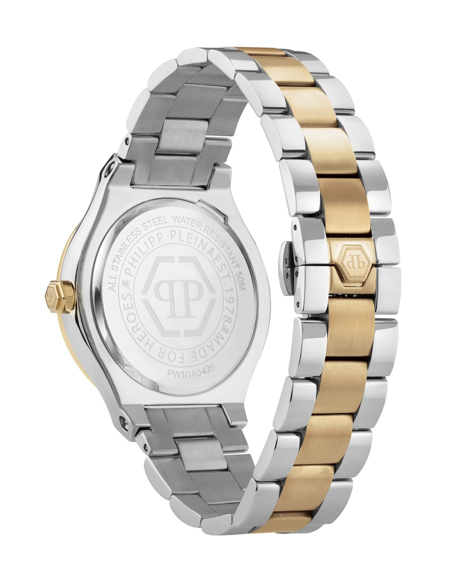 Philipp Plein Herren Uhr Analog Quarz PLEIN UNDERDOG MULTI PW1GA0426 Edelstahl - Image 3