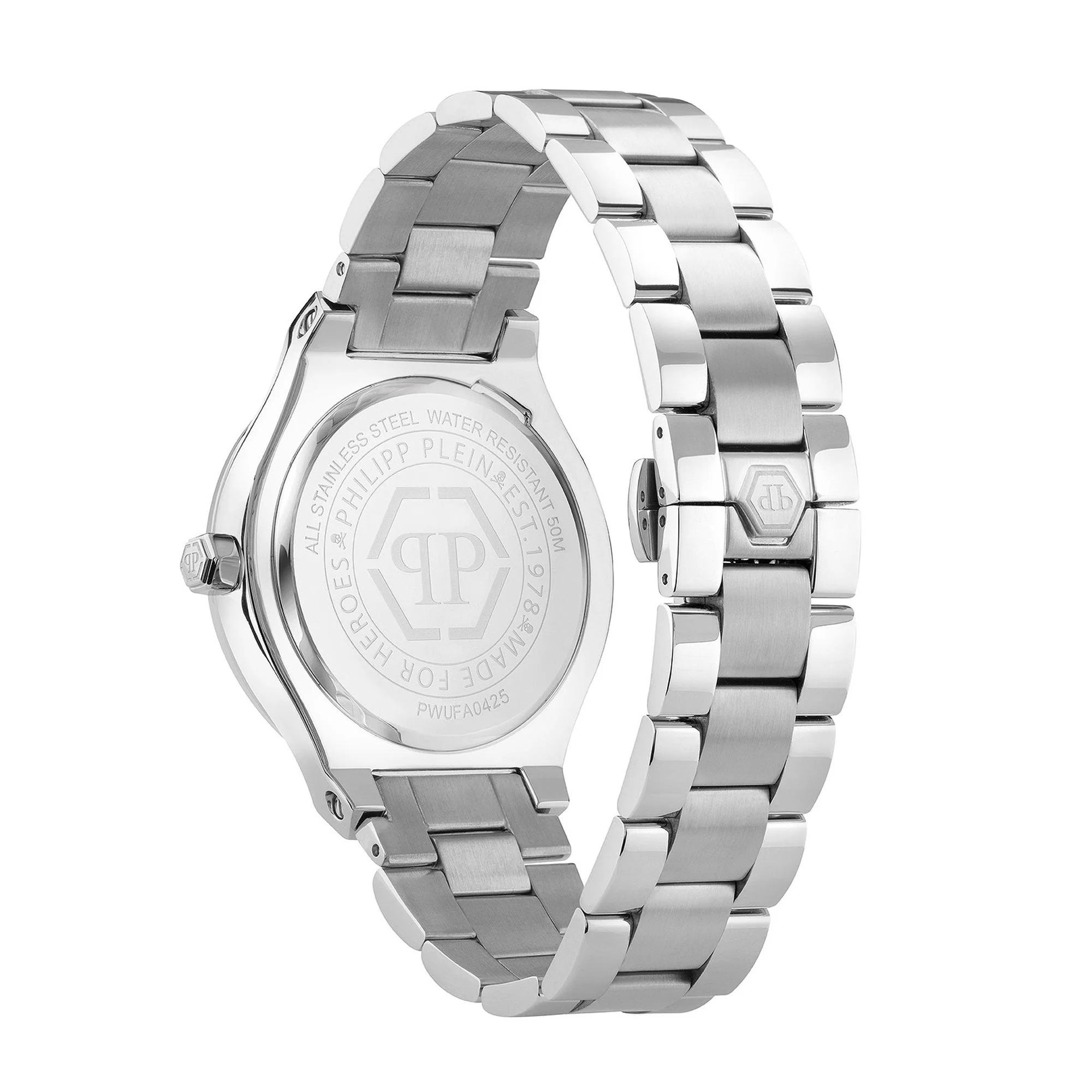 Philipp Plein Herren Uhr Analog Quarz PLEIN UNDERDOG PWUFA0425 Edelstahl - Image 2